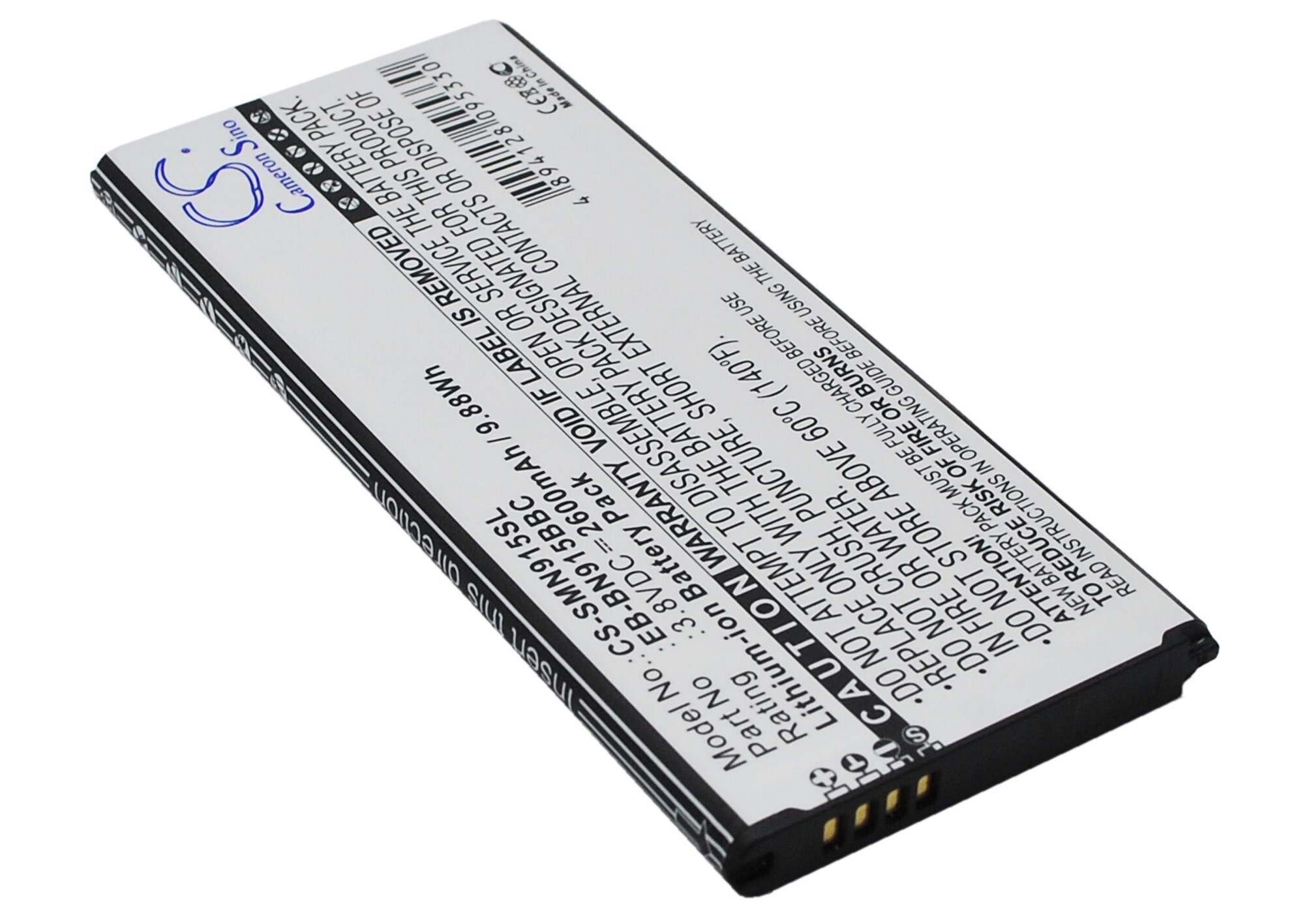 Batteri til SmartPhone, Mobil til Samsung Galaxy Note Edge, SM-N915, SM-N915A og andre.
