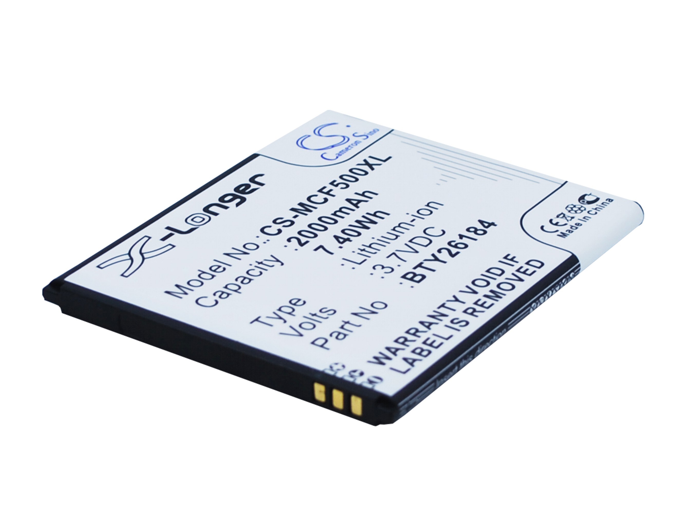Batteri til SmartPhone, mobil til Mobistel Cynus F5, MT8201w, MT-8201S osv.