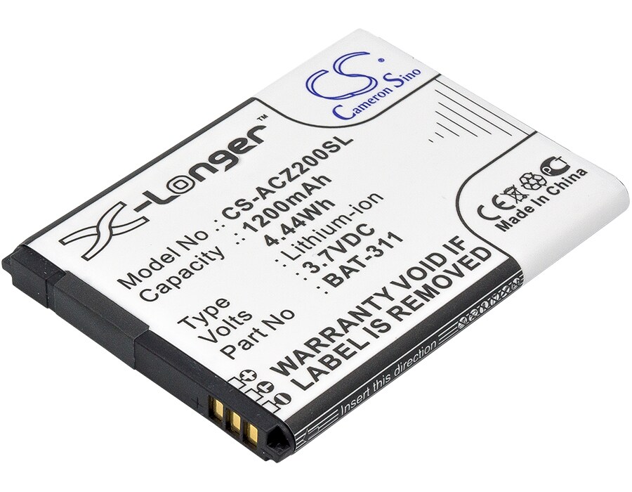 Batteri til SmartPhone, mobil til Acer Liquid Z200, Z200, Liquid M220 og andre.