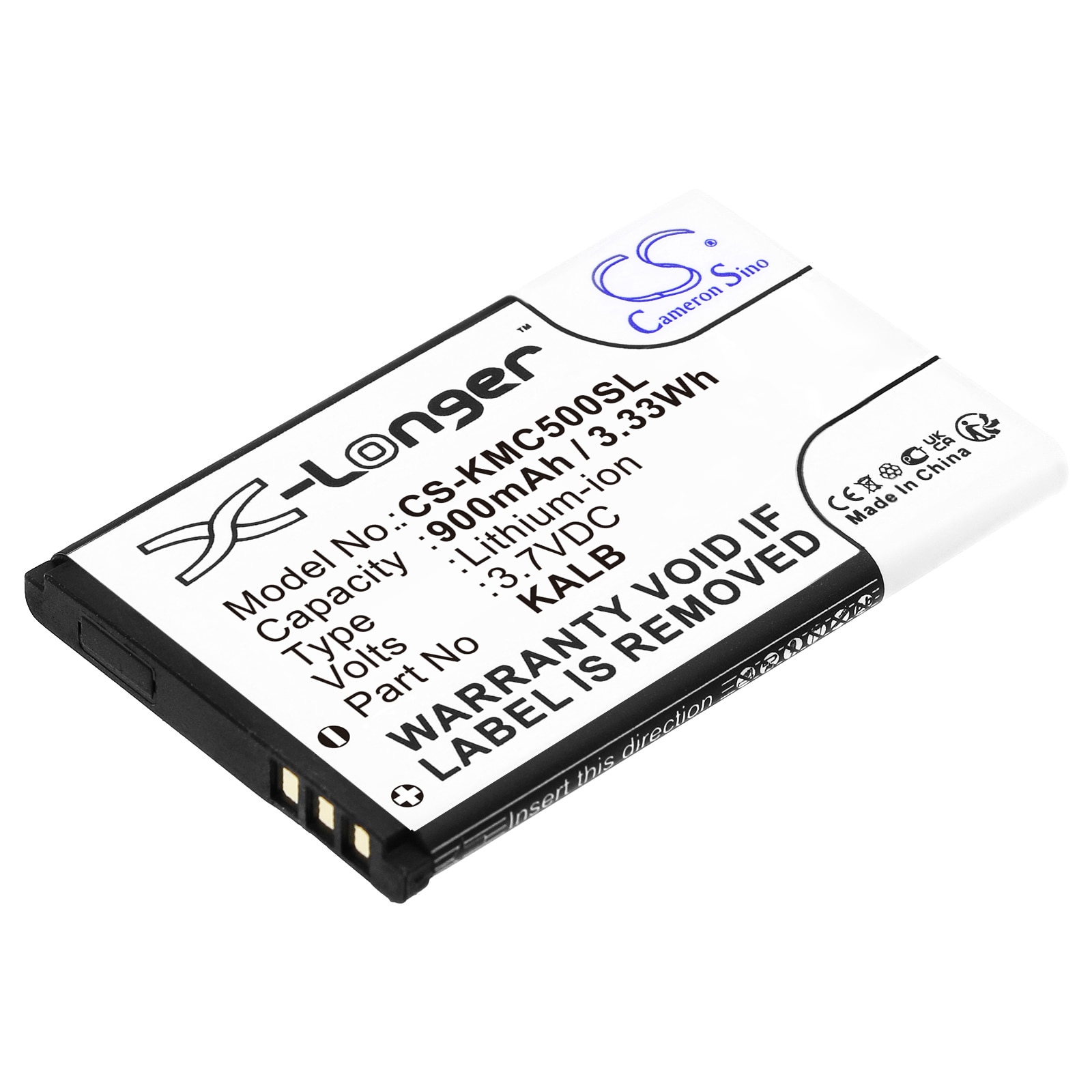 Batteri til SmartPhone, mobil til Master MF021S, MF015, MF016 DUAL SIM og andre.