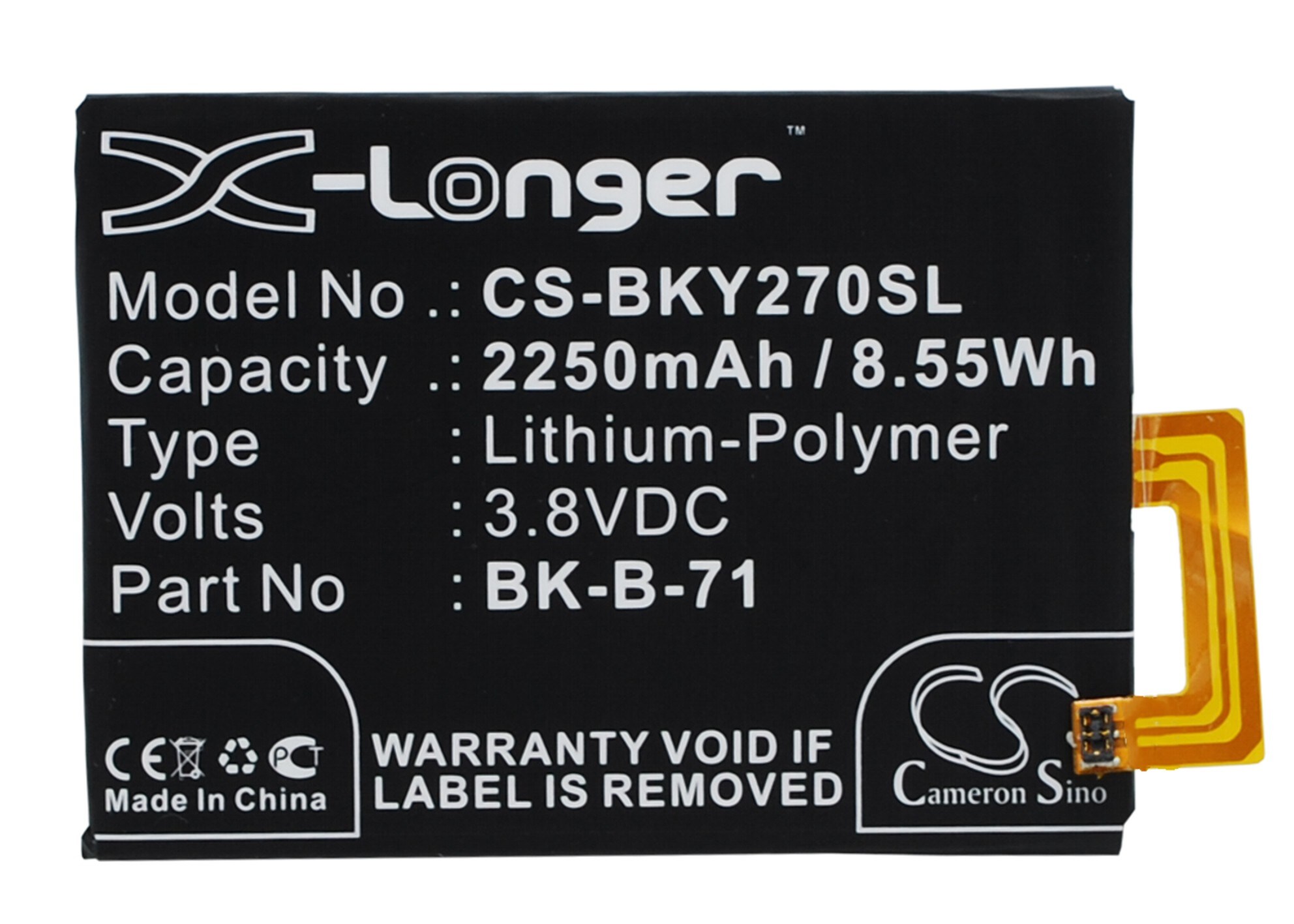 Batteri til SmartPhone, Mobil til BBK VIVO Y18, VIVO Y18L