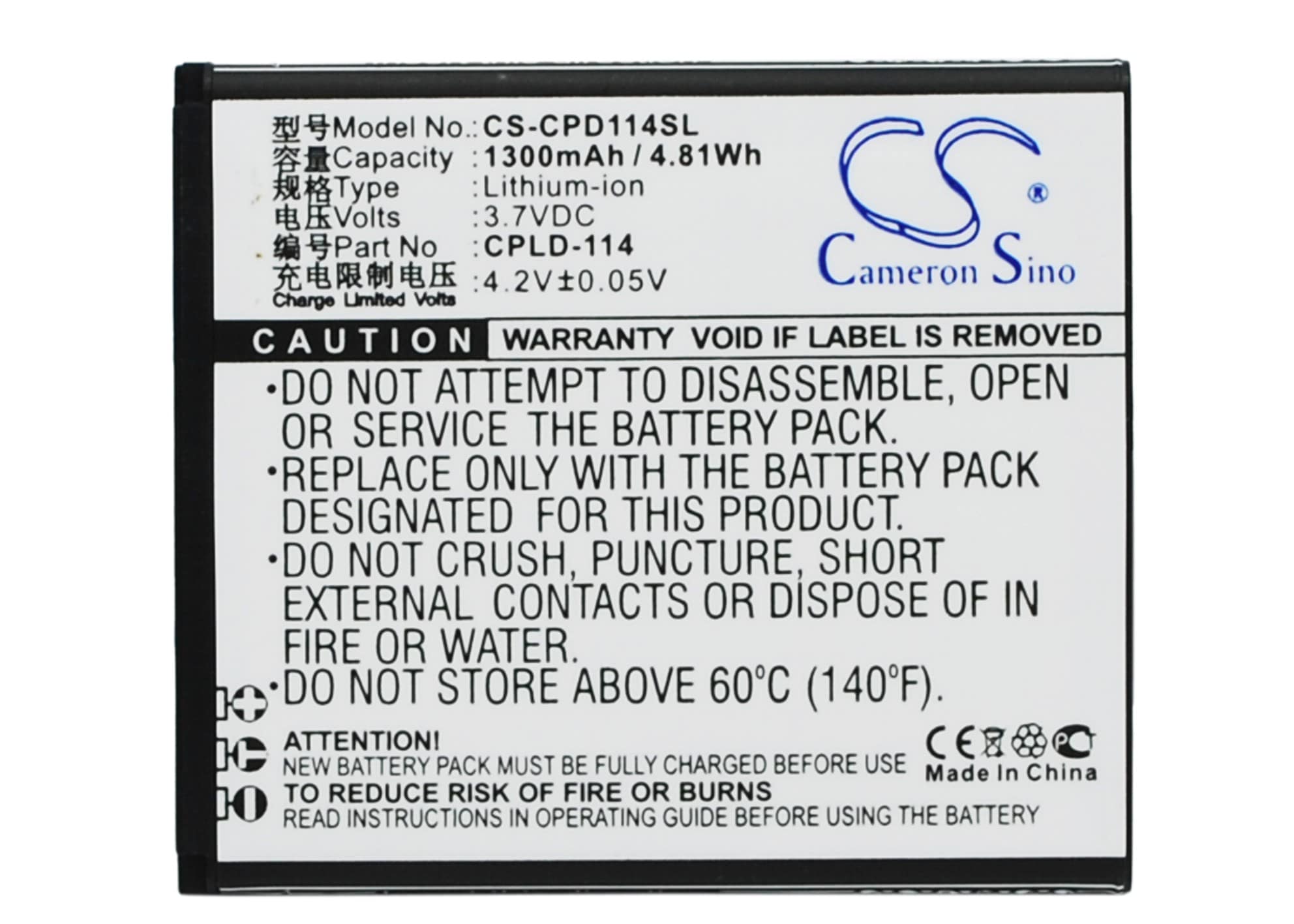 Batteri til SmartPhone, Mobil til Coolpad 8079