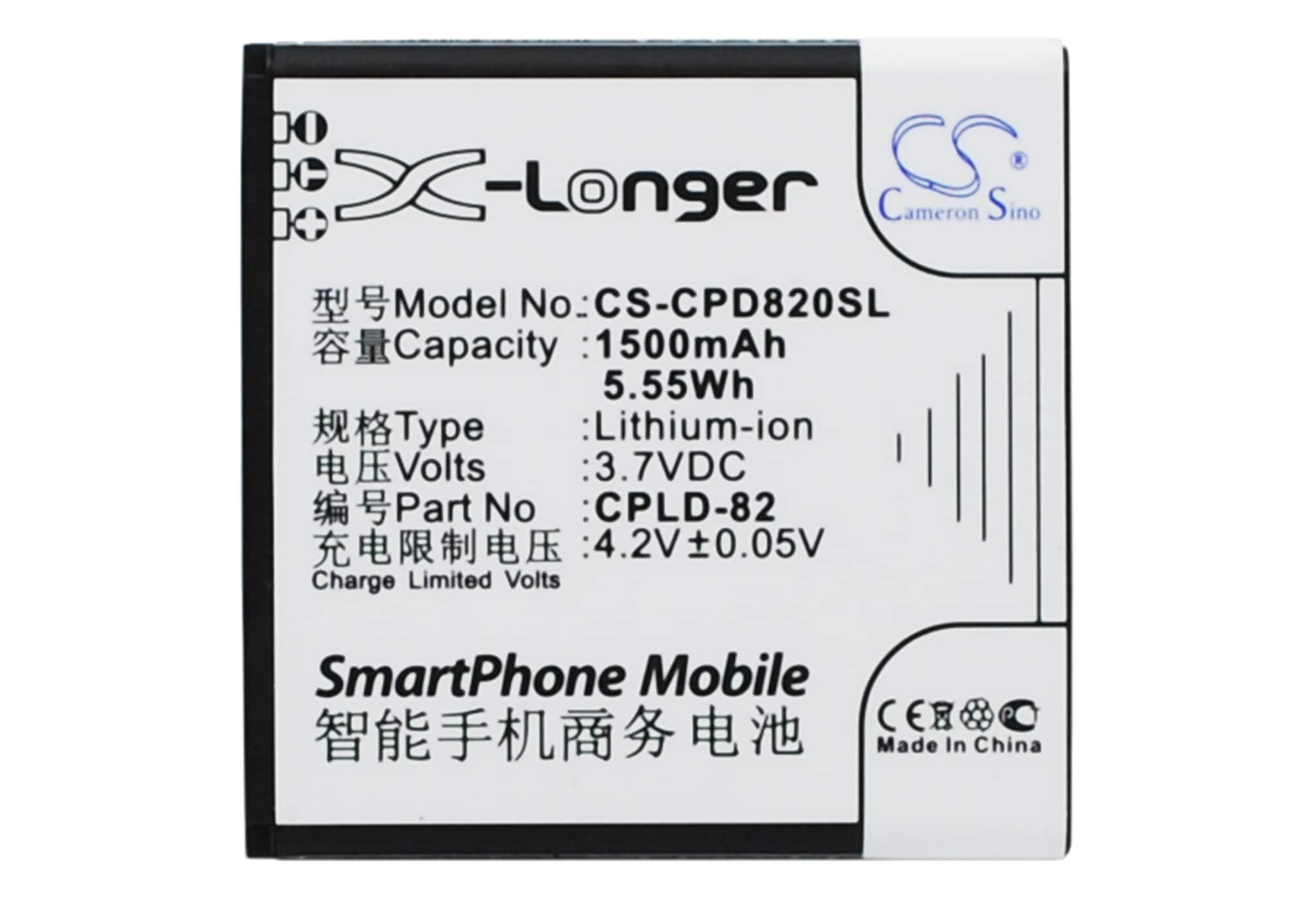 Batteri til SmartPhone, Mobil til Coolpad 8026