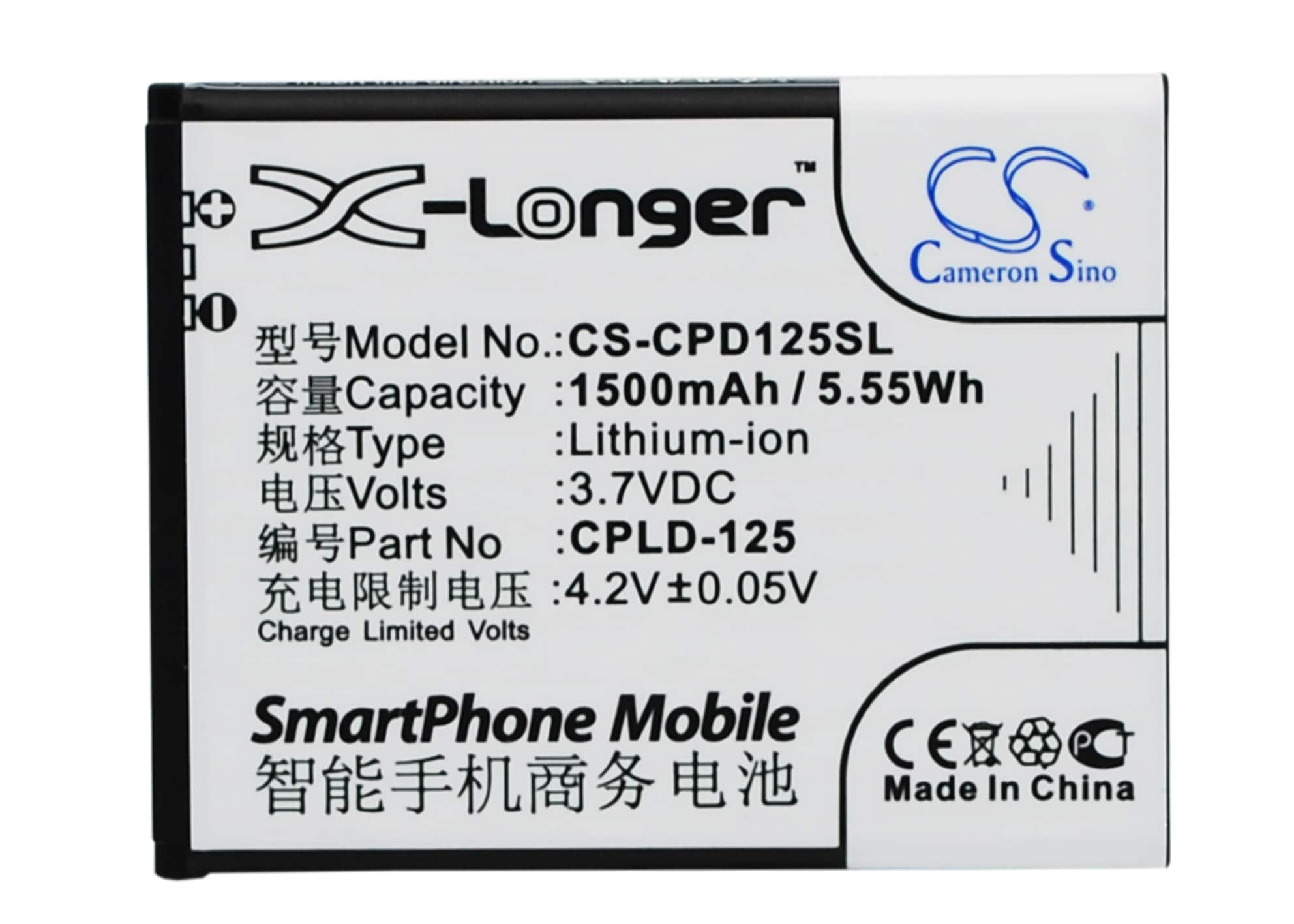 Batteri til SmartPhone, Mobil til Coolpad 8017-T00
