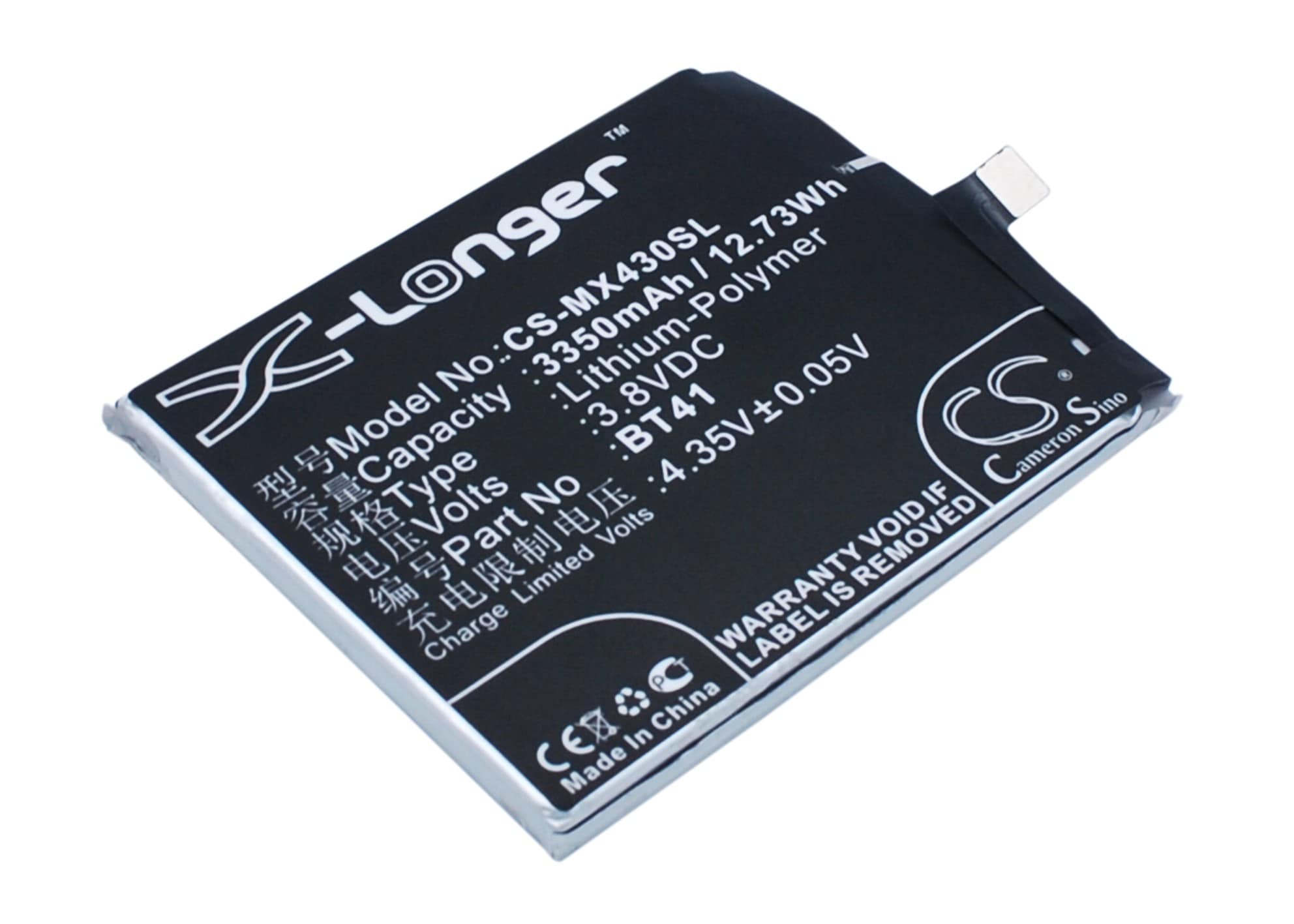 Batteri til SmartPhone, Mobil til Meizu MX4 Pro, MX4SWDS0, M462U
