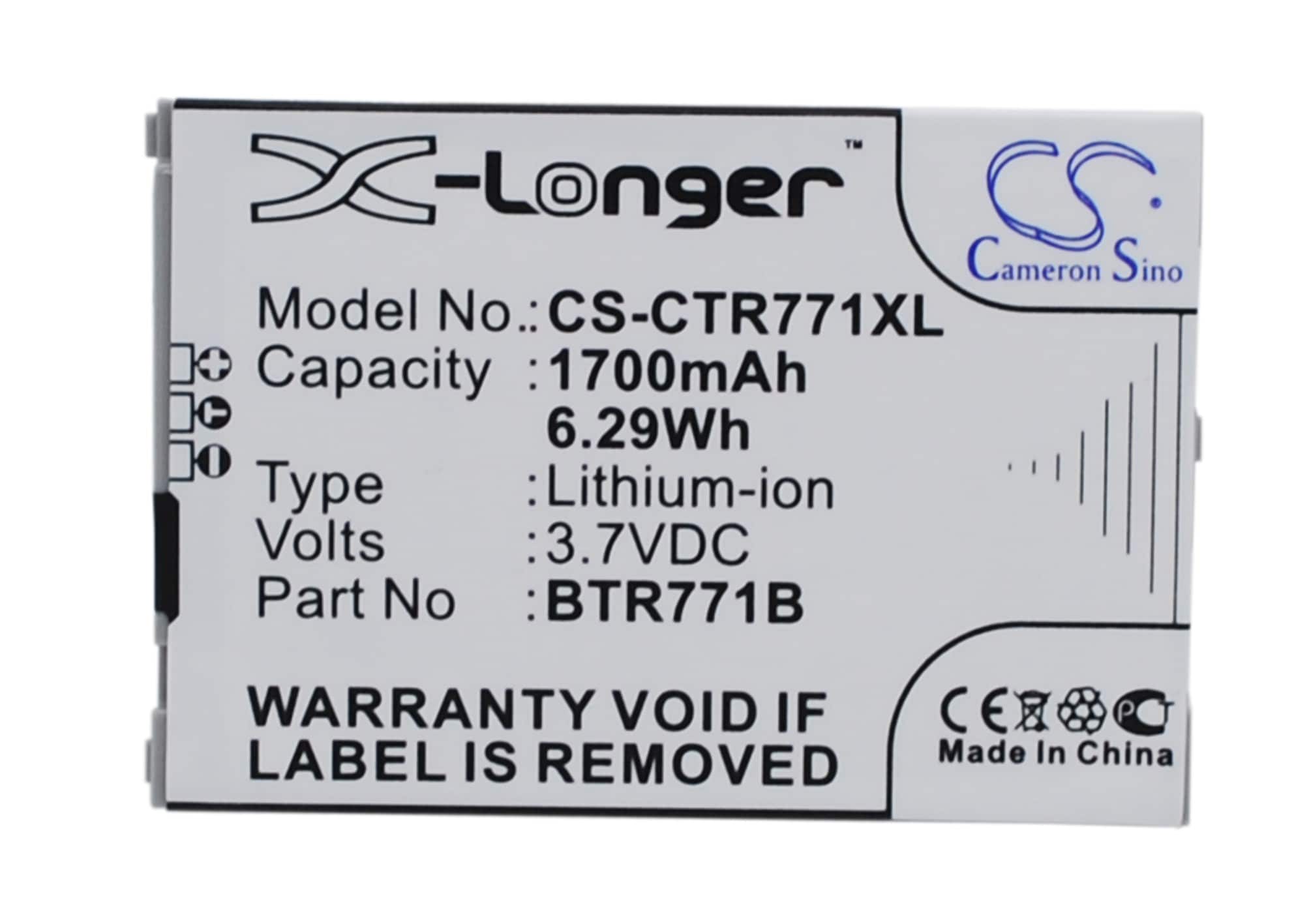 Batteri til SmartPhone, Mobil til Casio GzOne Commando C771, C771