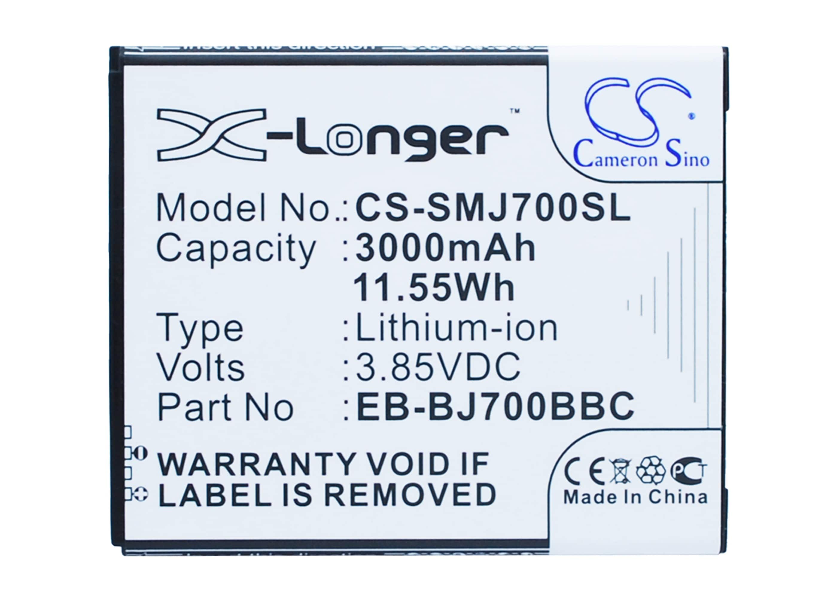 Batteri til SmartPhone, Mobil til Samsung Galaxy J7, SM-J7008, Galaxy J7 Duos og andre.
