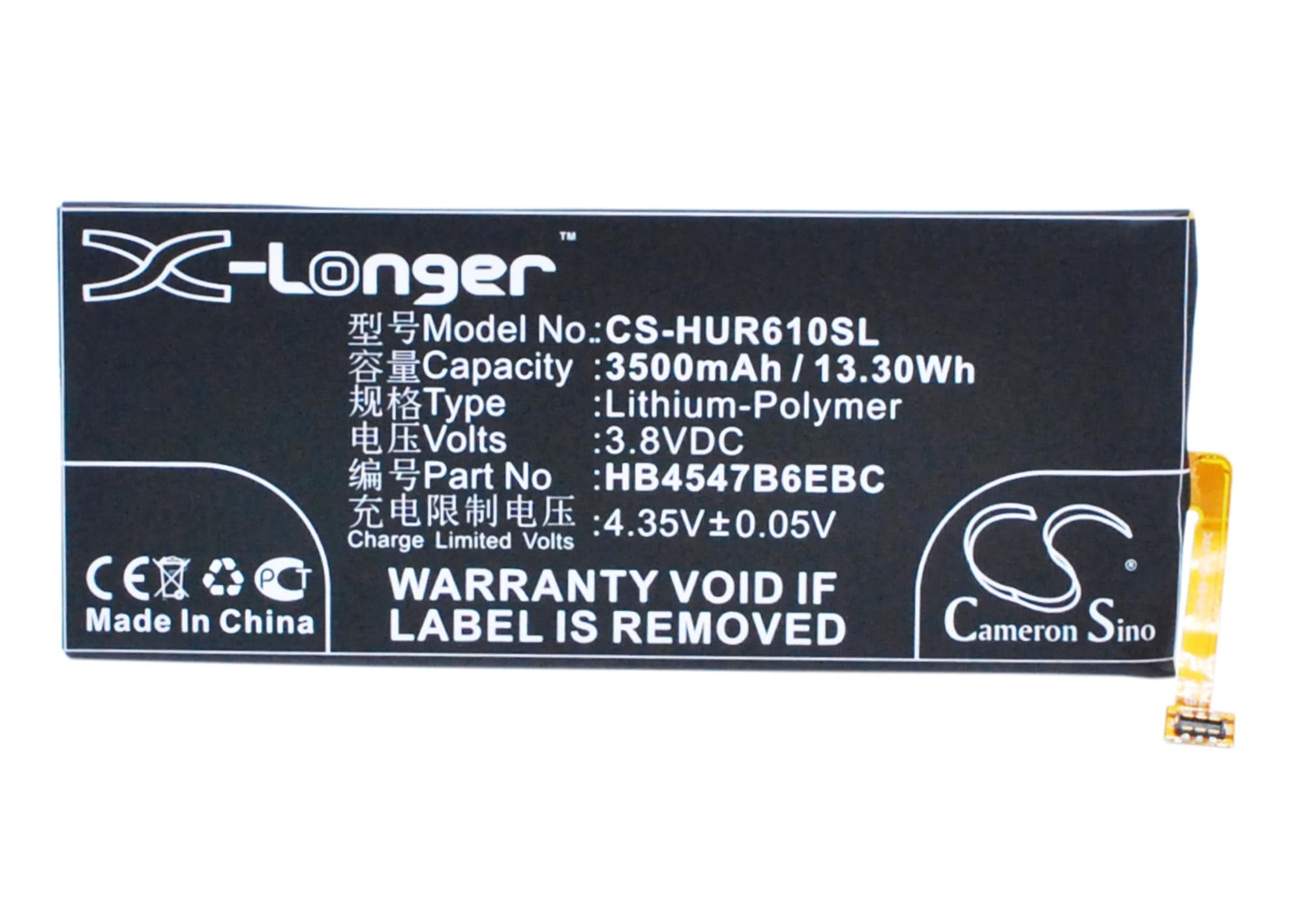 Batteri til SmartPhone, Mobil til Huawei Honor 6 Plus, PE-TL00M og andre.