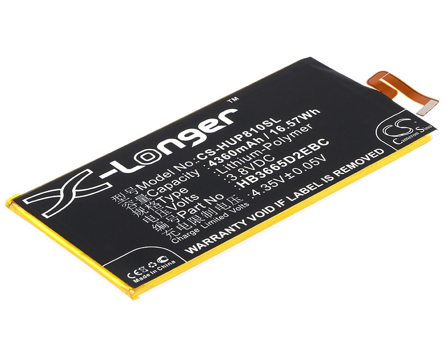 Batteri til SmartPhone, Mobil til Huawei Ascend P8 Max, DAV-703L, DAV-713L