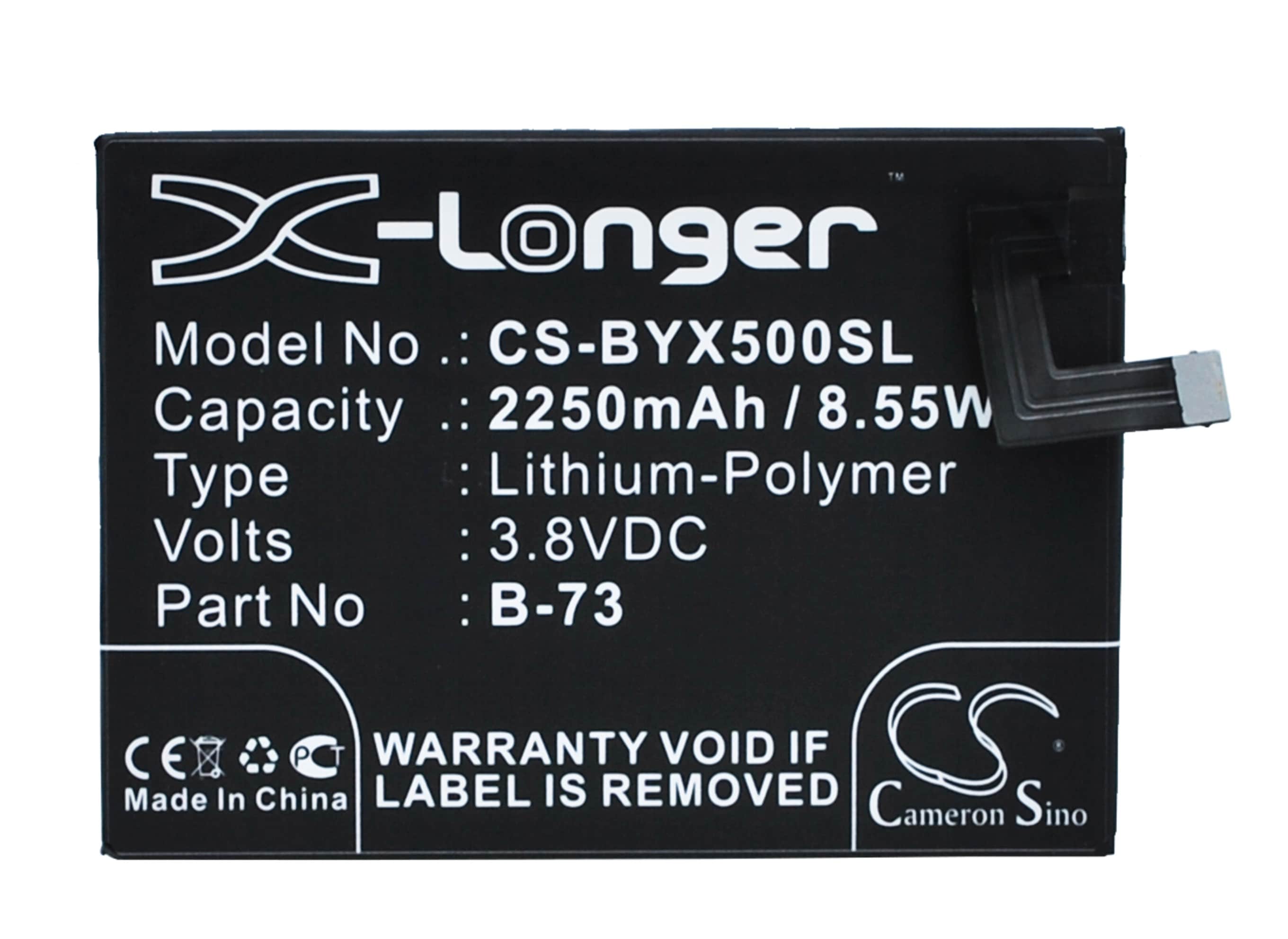 Batteri til SmartPhone, Mobil til BBK VIVO X5V, VIVO X5, VIVO X5 4G osv.
