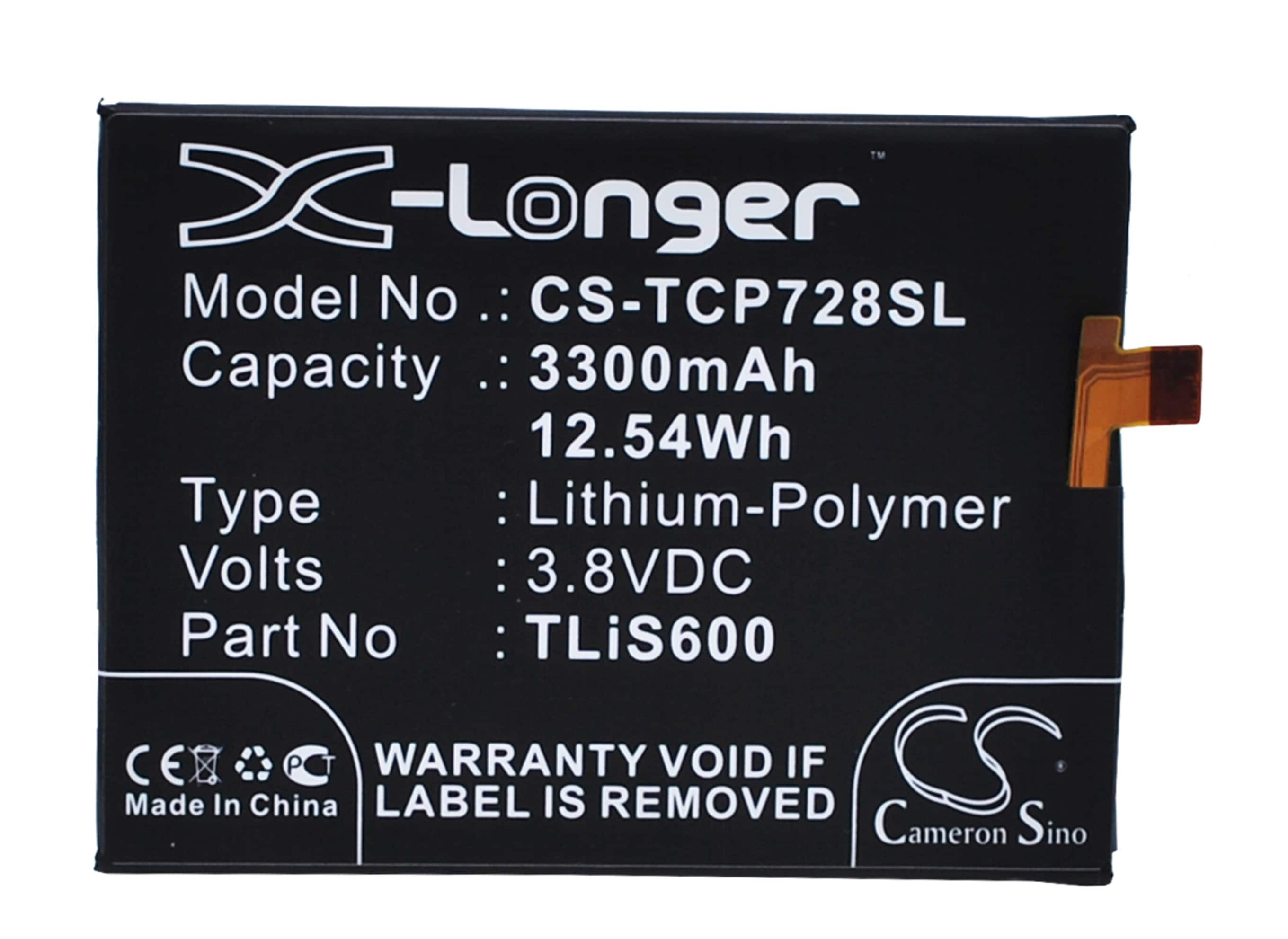 Batteri til SmartPhone, Mobil til UMI Emax, Hierro, Super