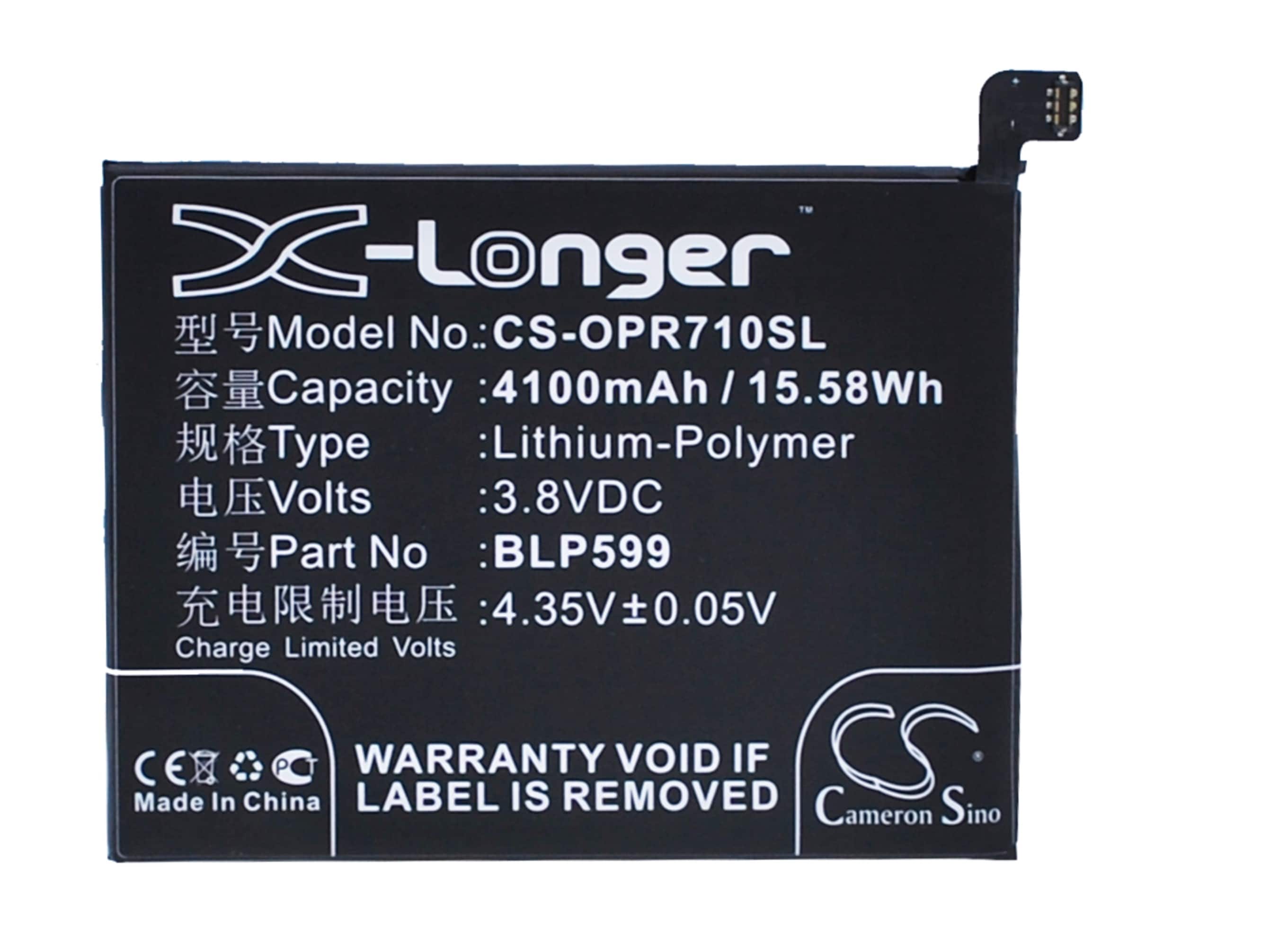 Batteri til SmartPhone, Mobil til OPPO R7 Plus