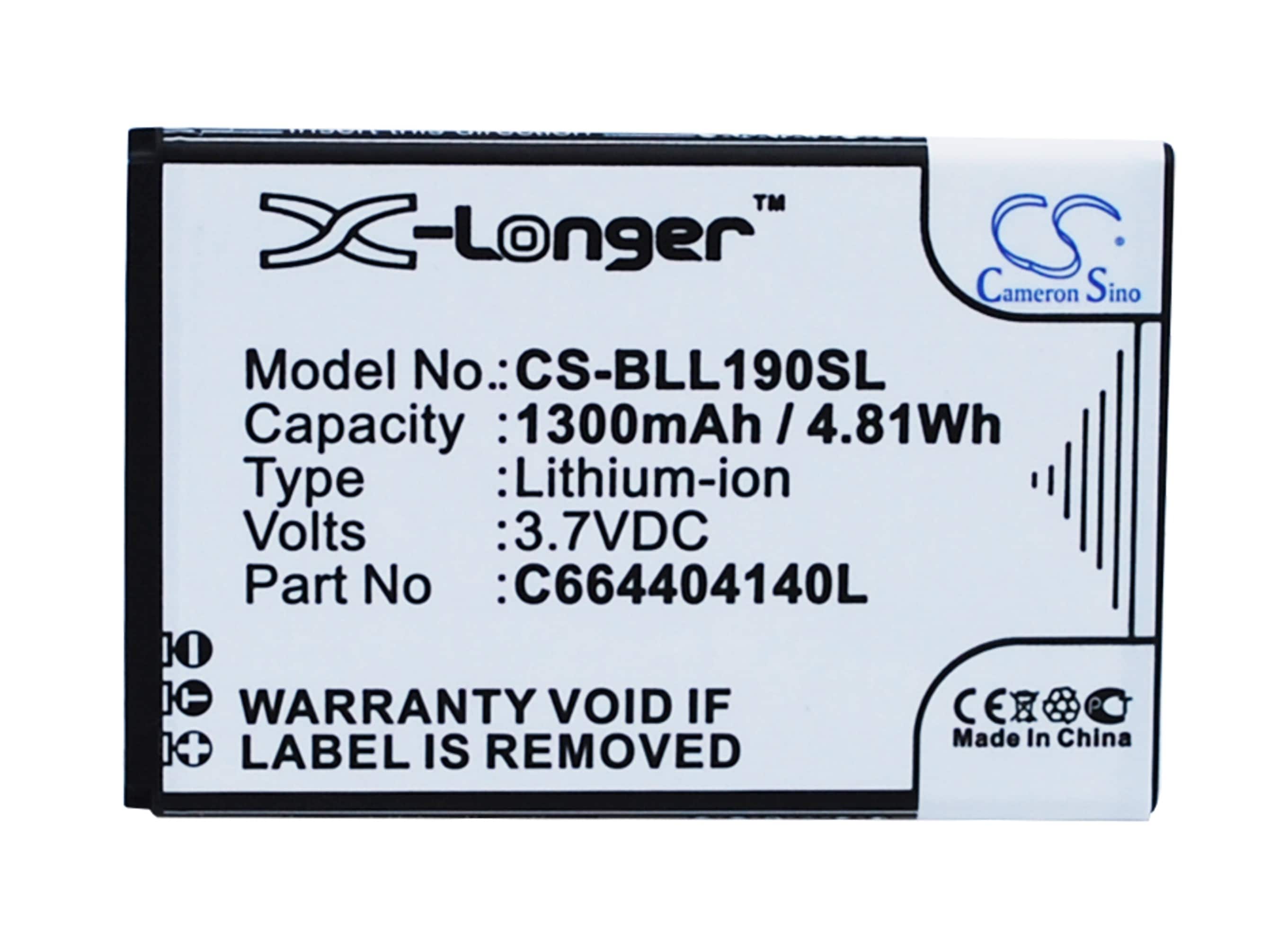 Batteri til SmartPhone, mobil til BLU Life Pay mini, L190L, L190U osv.