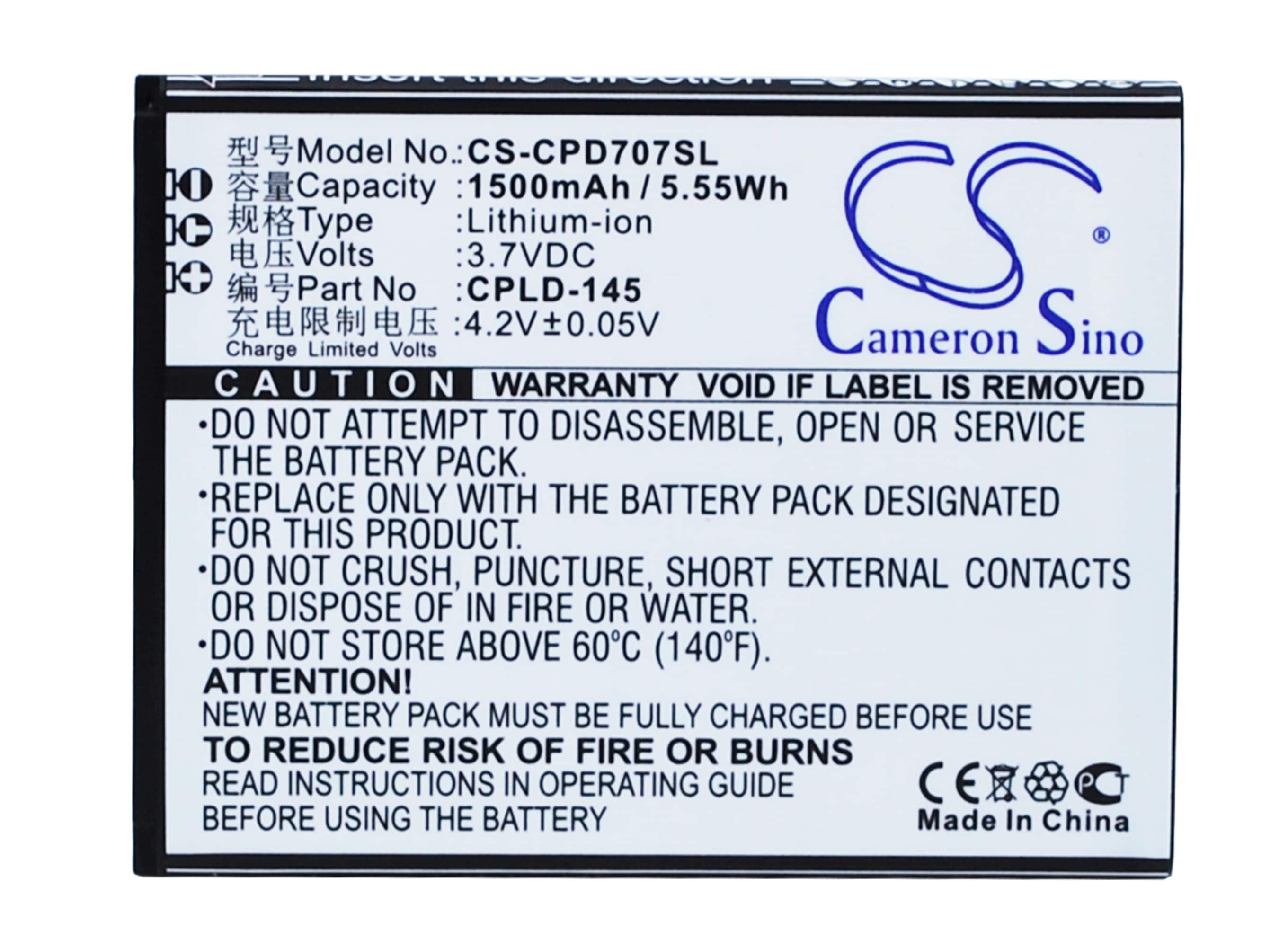 Batteri til SmartPhone, Mobil til Coolpad 8707