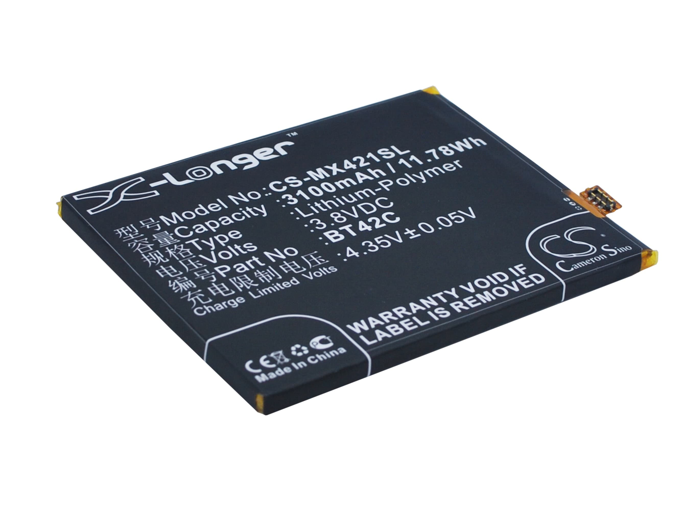 Batteri til SmartPhone, Mobil til MeiZu Note 2