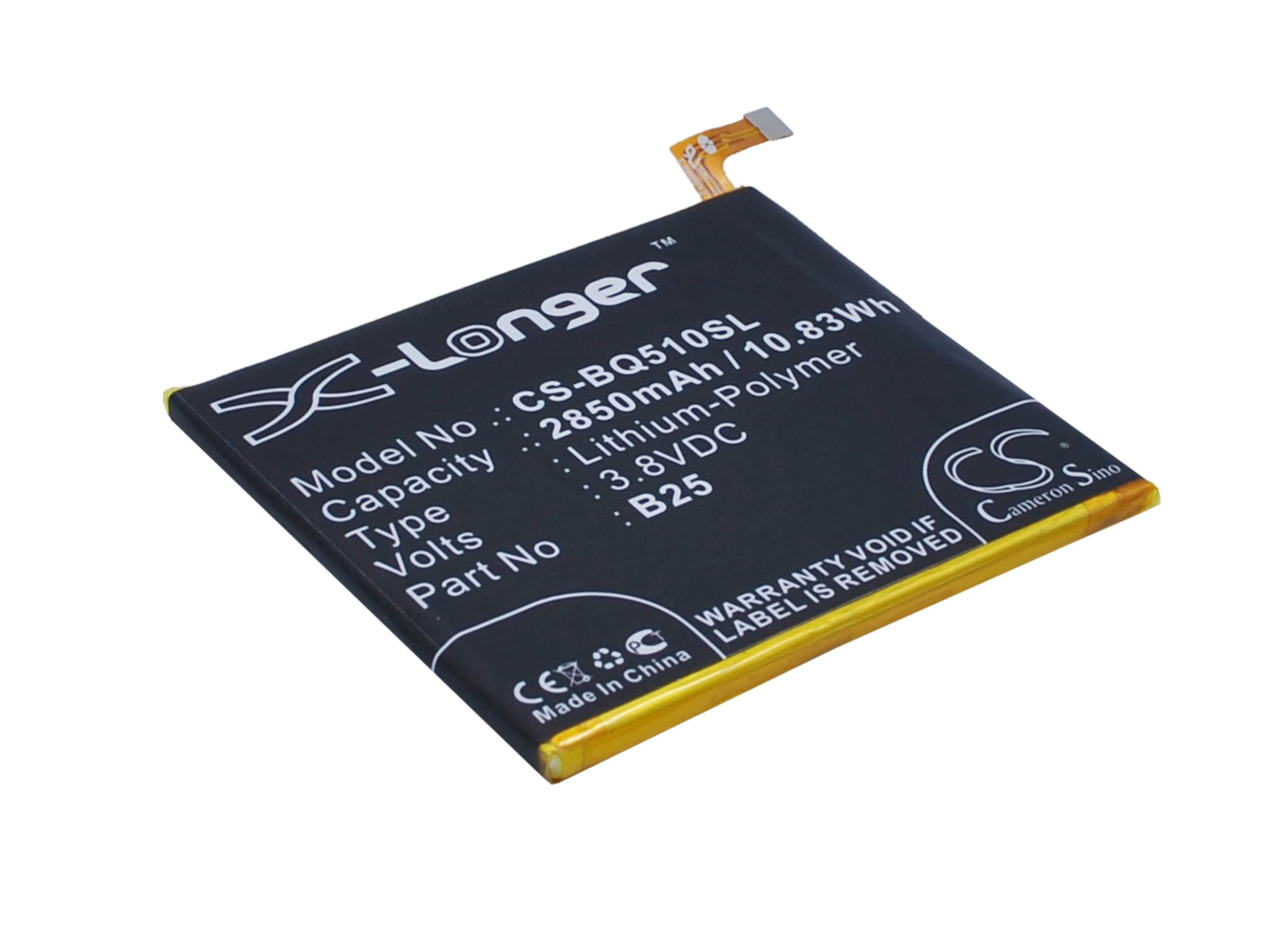 Batteri til SmartPhone, Mobil til BQ Aquaris E5 LTE, Aquaris E5 4G, Aquaris E5.0 og andre.