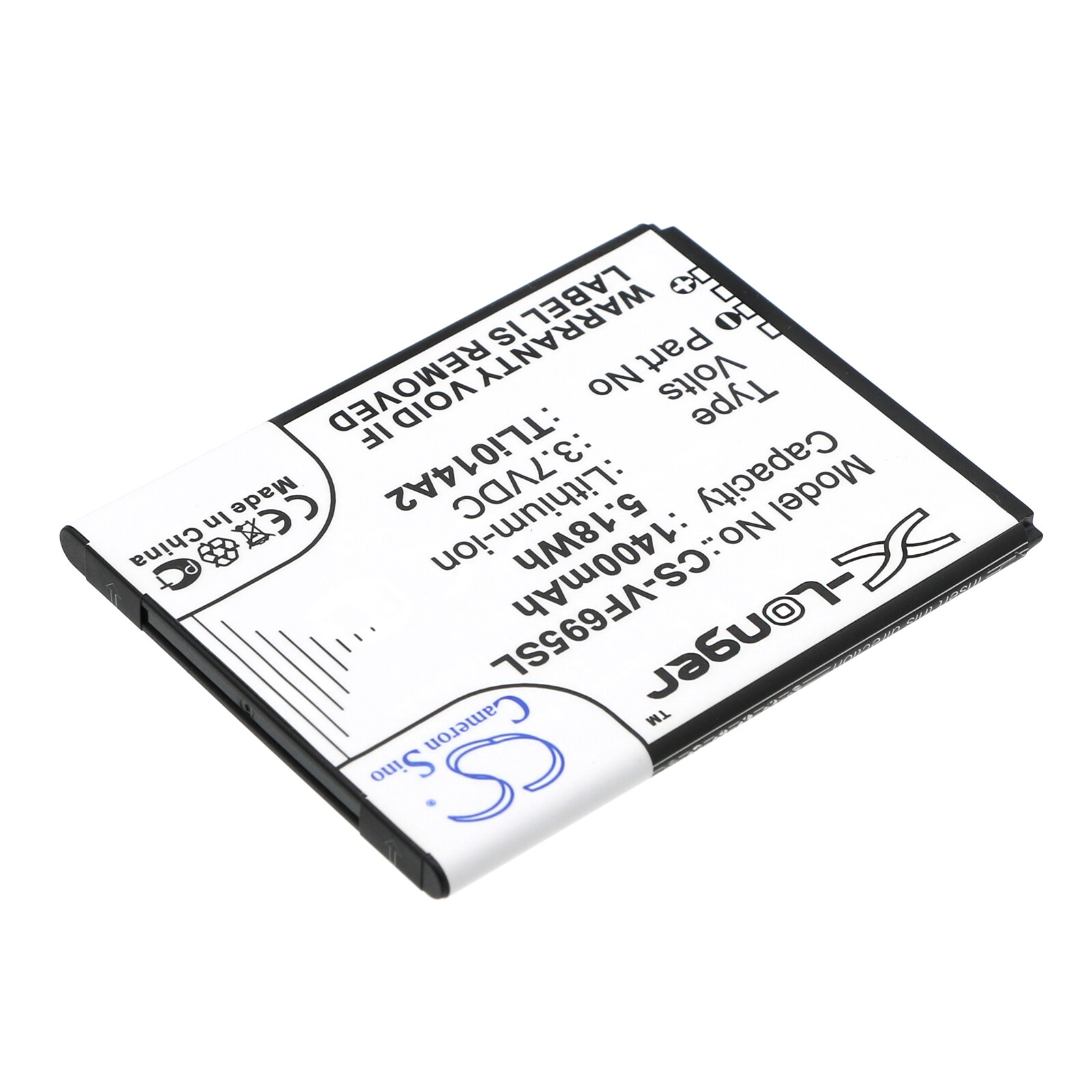 Batteri til SmartPhone, Mobil til Vodafone Smart First 6, V695, VF-V695 og andre.