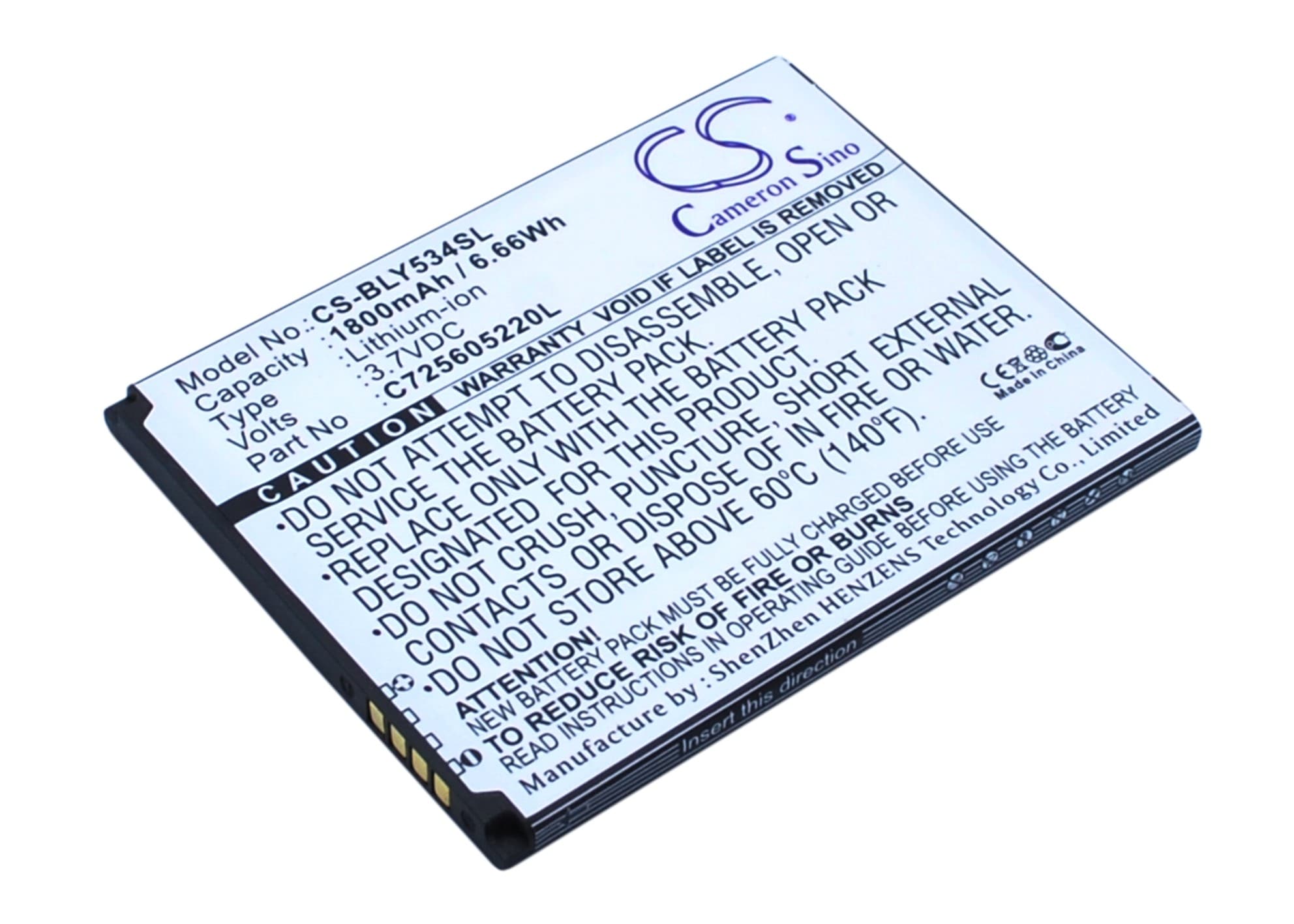 Batteri til SmartPhone, Mobil til BLU Studio 5.0 HD, Studio 5.0 HD LTE, Y534Q