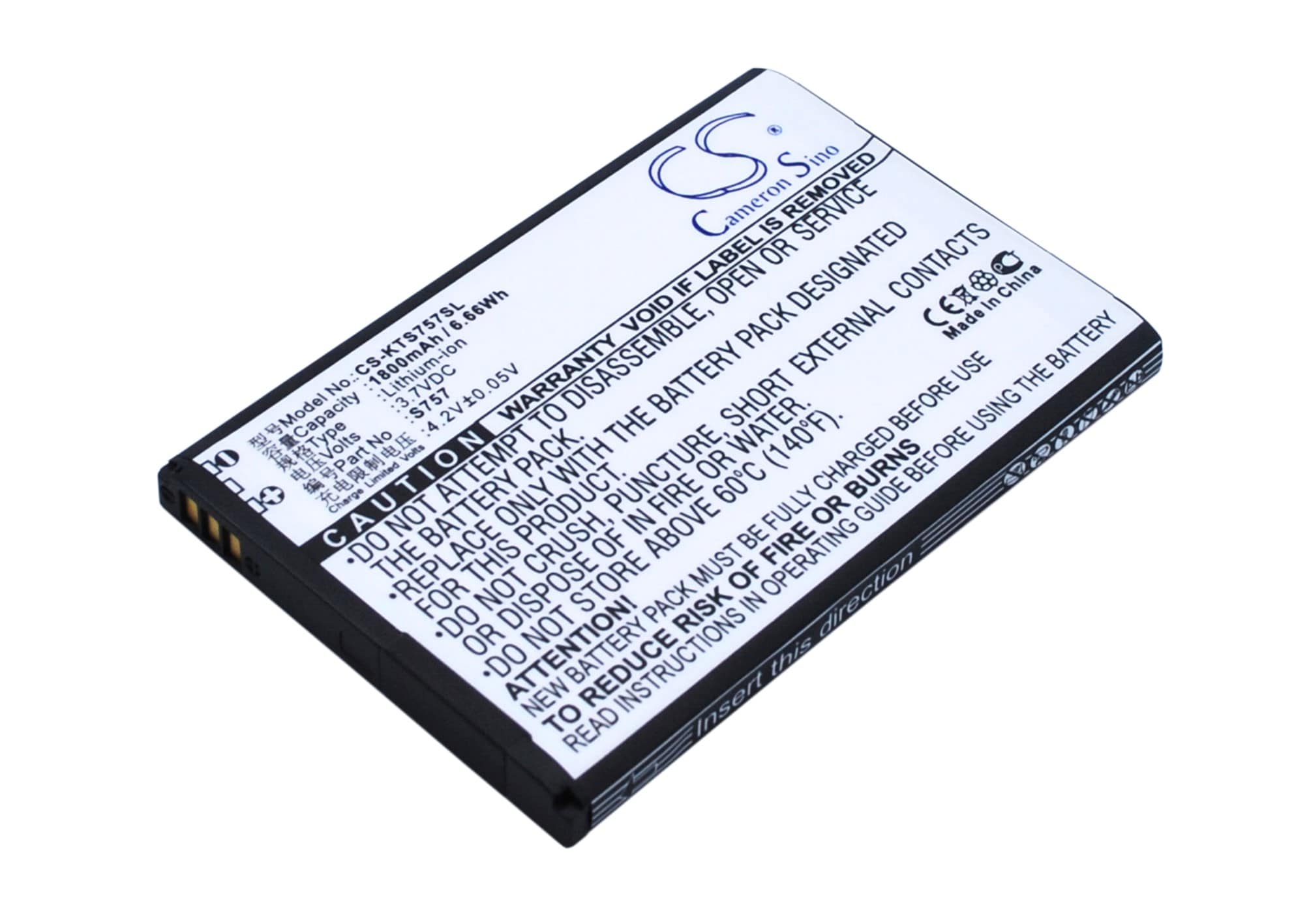 Batteri til SmartPhone, Mobil til K-Touch S757