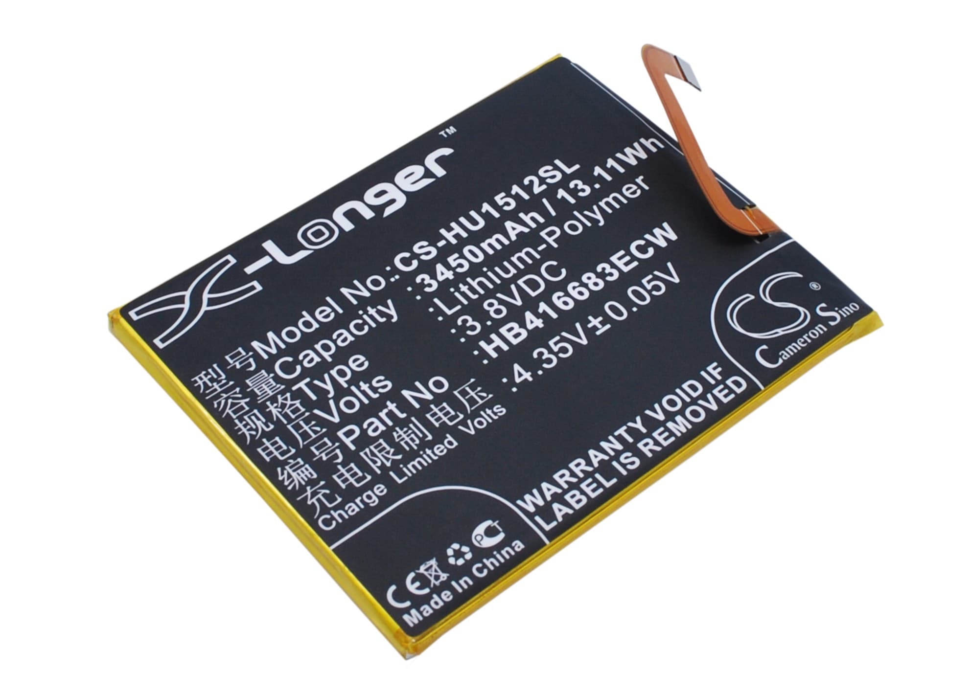 Batteri til SmartPhone, Mobil til Google Nexus 6P, Nexus 6P A2, Nexus 6P A1