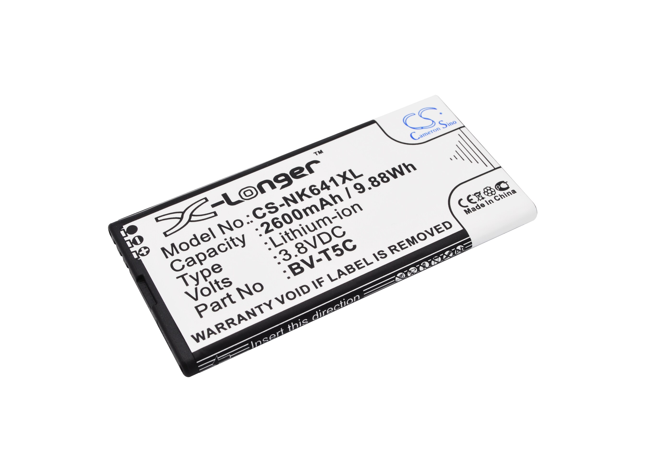 Batteri til SmartPhone, Mobil til Microsoft Lumia 640, RM-1073, RM-1072