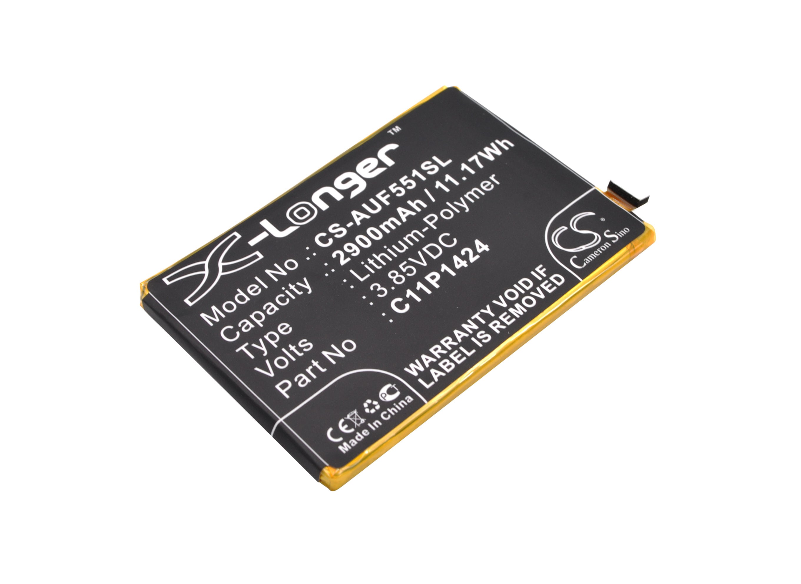 Batteri til SmartPhone, Mobil til Asus Zenfone 2 Deluxe, ZE551ML, ZE550ML og andre.