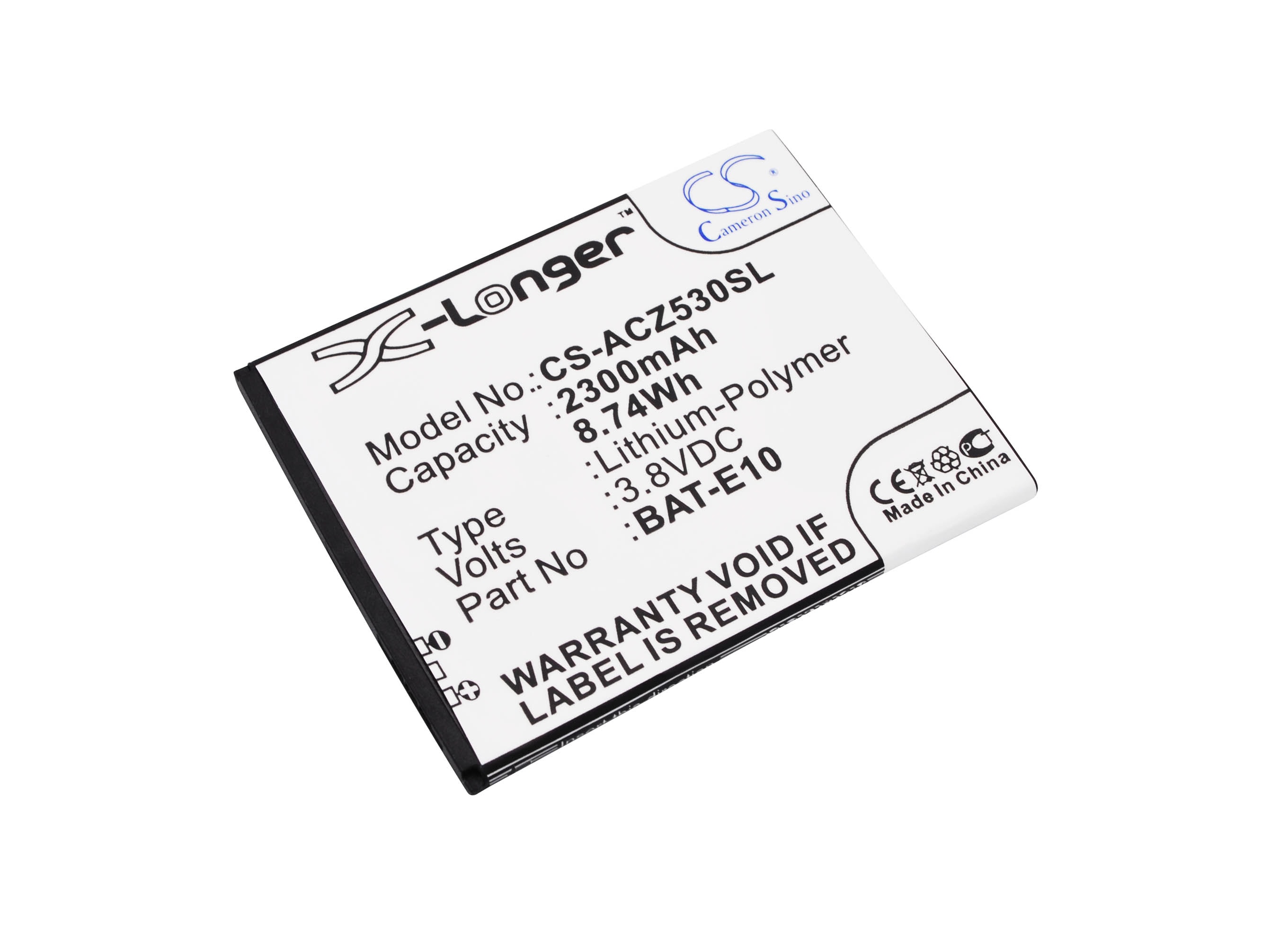 Batteri til SmartPhone, Mobil til Acer Liquid Z530, Liquid Z530S, T02
