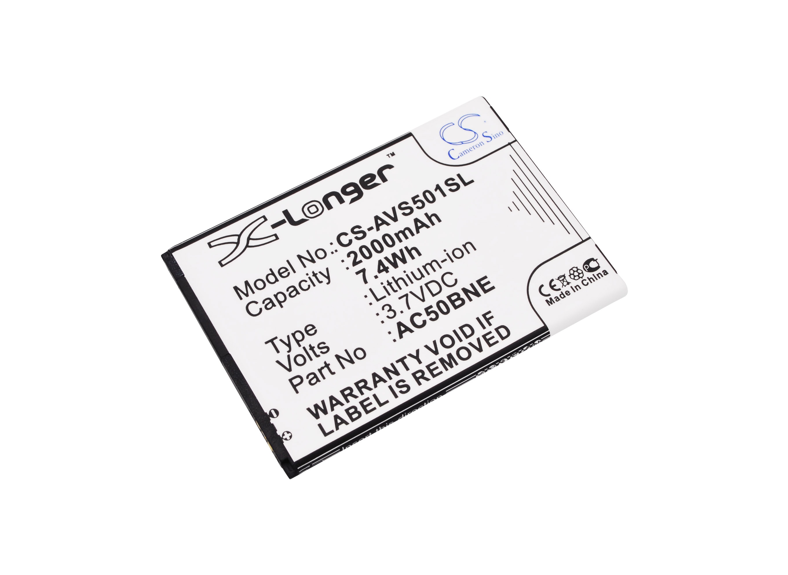 Batteri til SmartPhone, Mobil til Archos Neon 50b, 50b Neon
