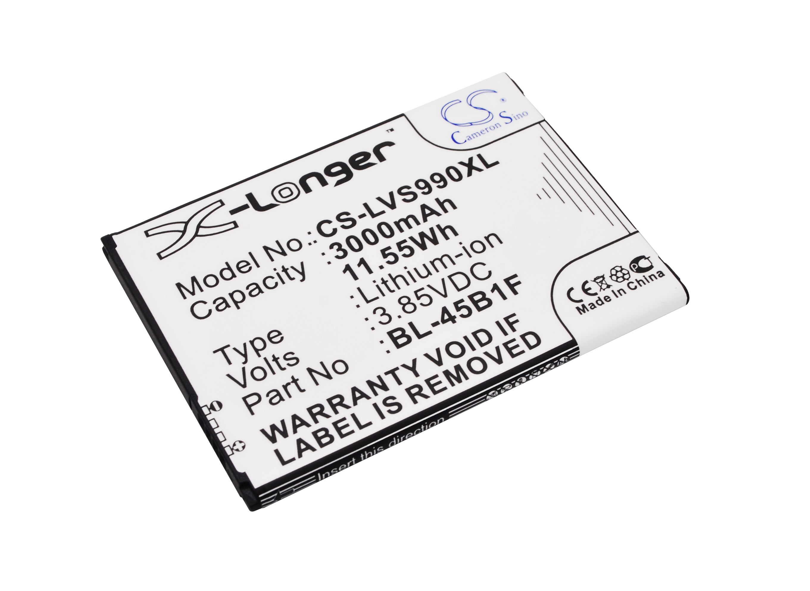 Batteri til SmartPhone, Mobil til LG V10, VS990, H960 osv.