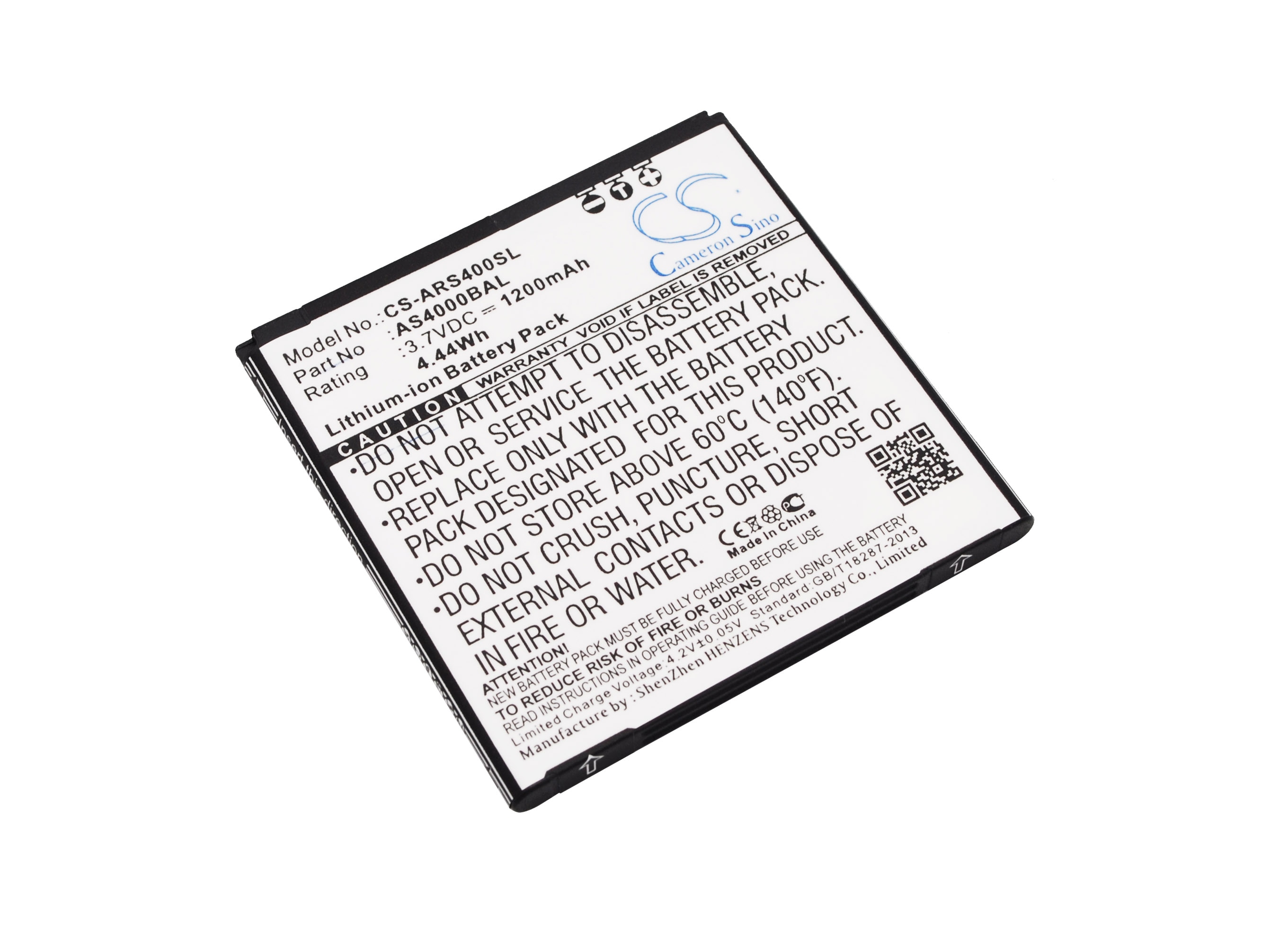 Batteri til SmartPhone, Mobil til Aligator S4000, S4000 Dou, S4020