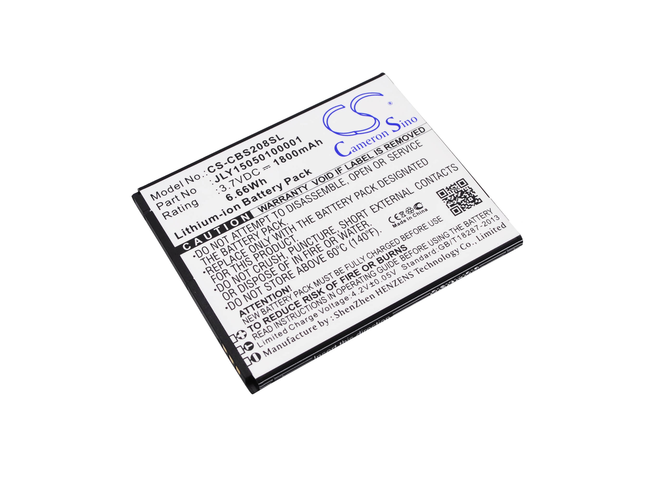 Batteri til SmartPhone, Mobil til Cubot S208A, S208
