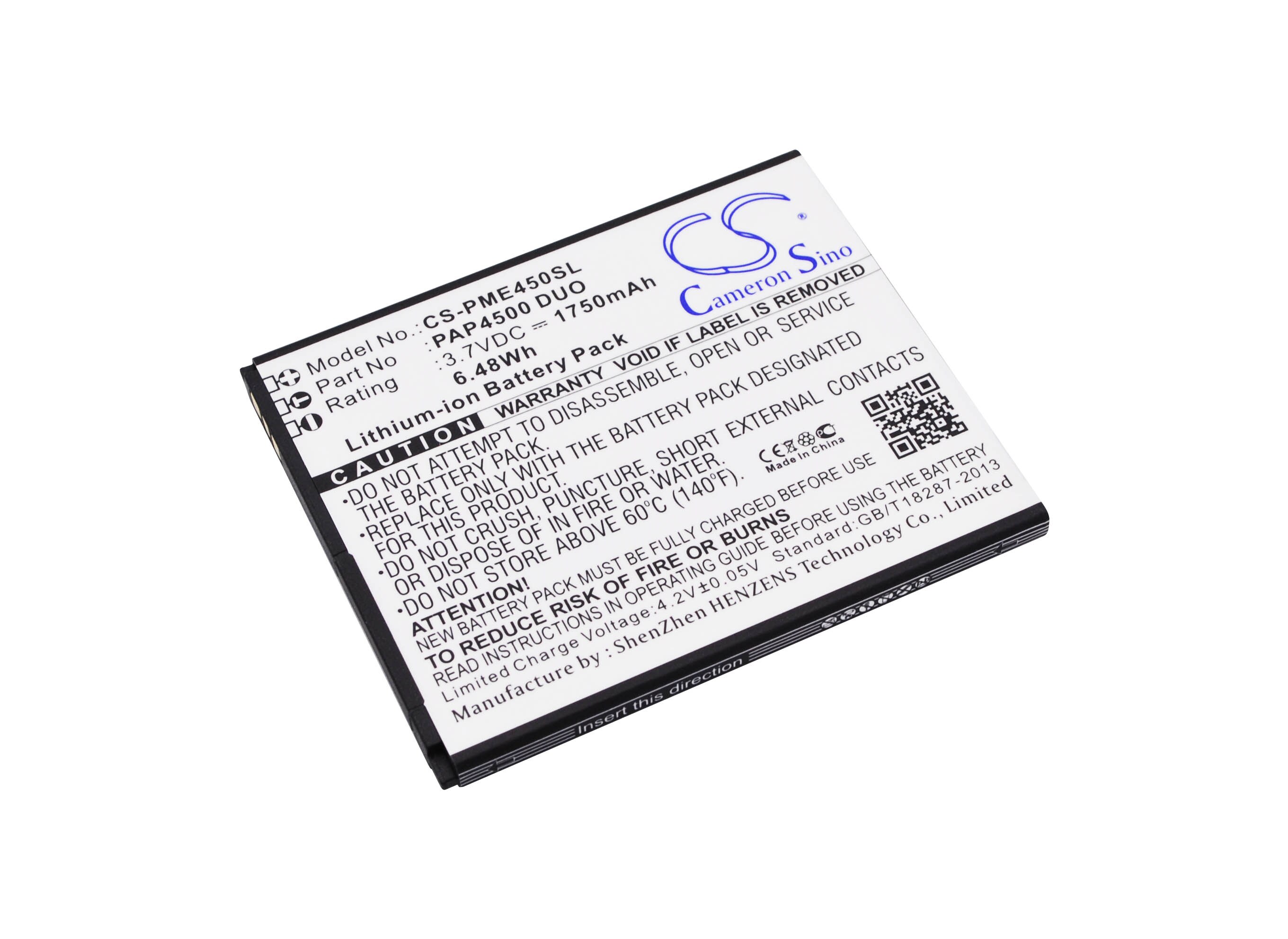 Batteri til SmartPhone, Mobil til Prestigio MultiPhone 4500 Duo