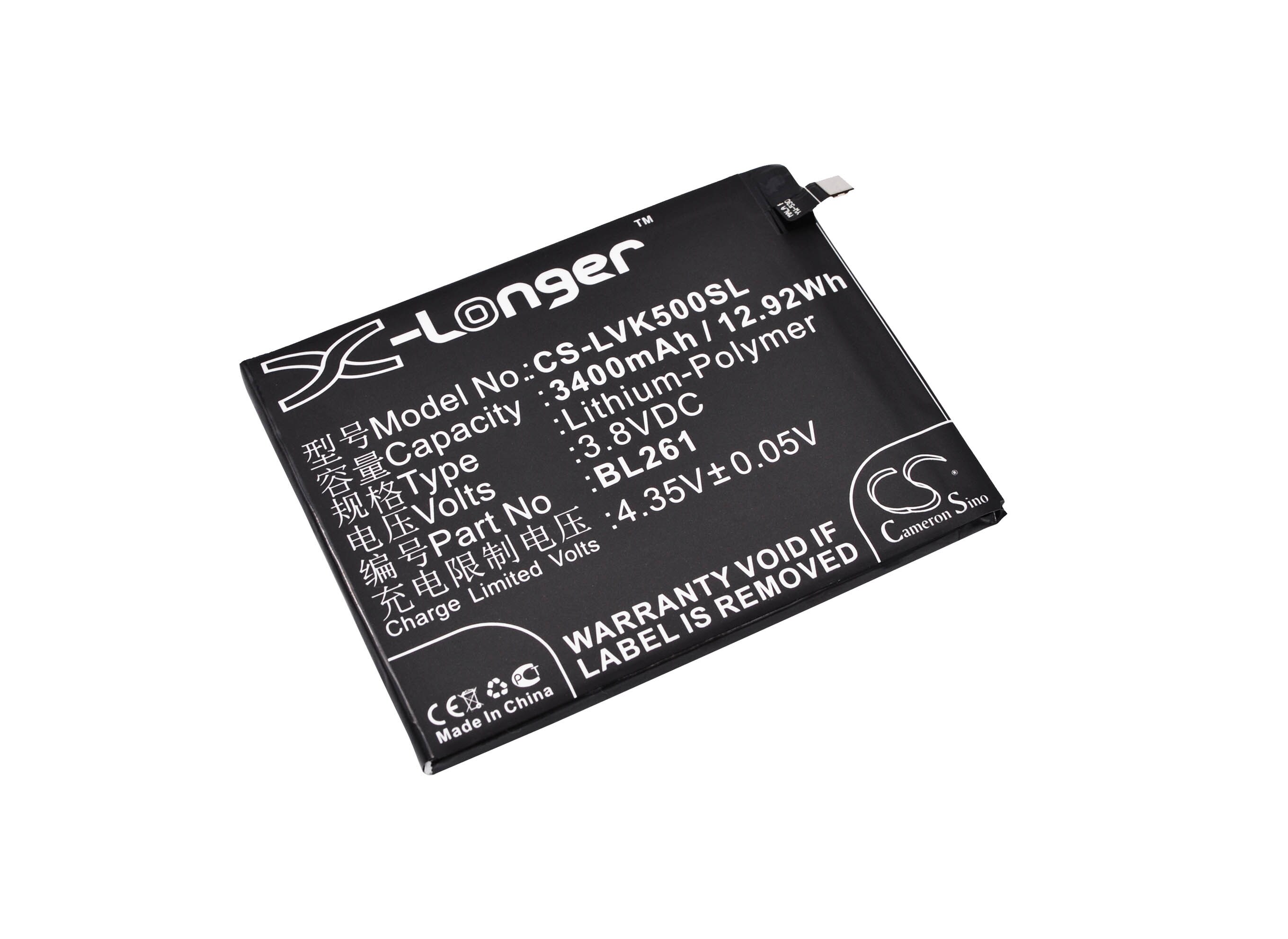 Batteri til SmartPhone, Mobil til Lenovo K5 Note, K52t38 og andre.