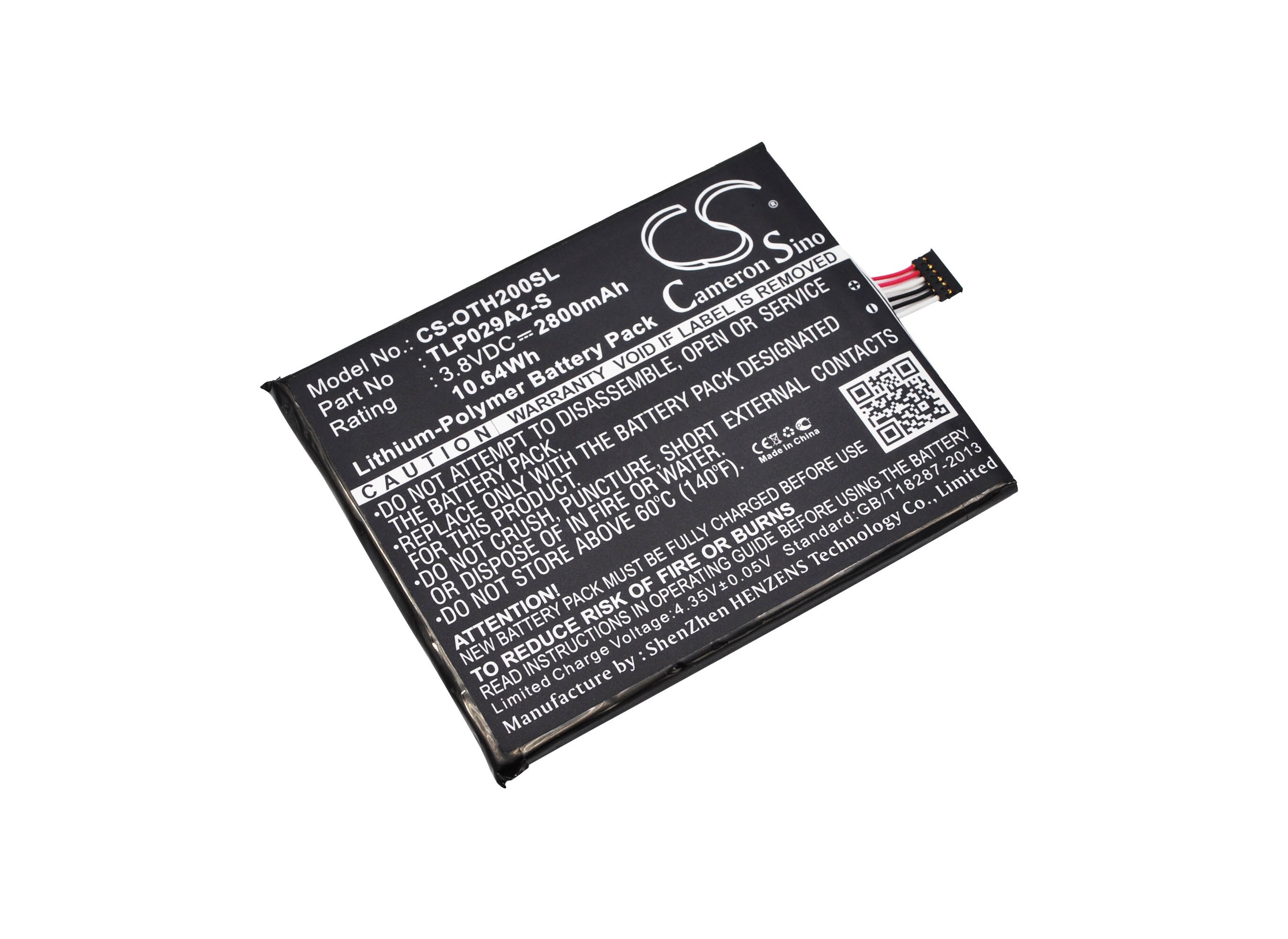 Batteri til SmartPhone, Mobil til Alcatel One Touch Idol 3 5.5, One Touch Pixi 3 5.5 og andre.