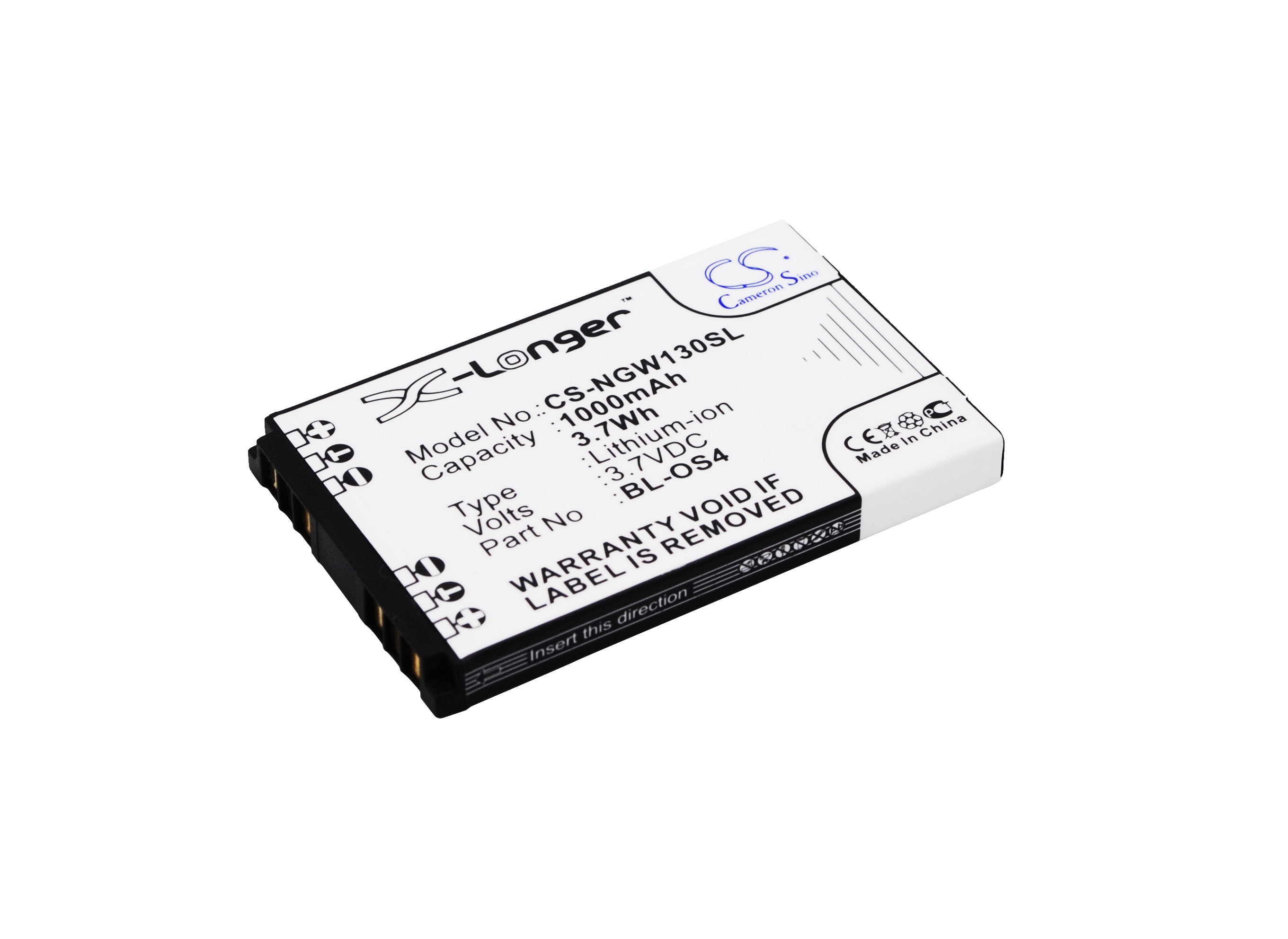 Batteri til SmartPhone, mobil til NGM W13-NM8819, Clio, Dandy osv.