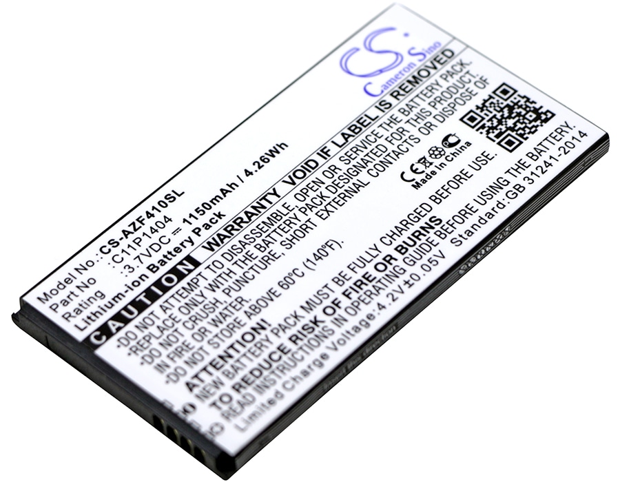 Batteri til SmartPhone, Mobil til Asus ZenFone 4 PF400CG, ZenFone 4 A400CG