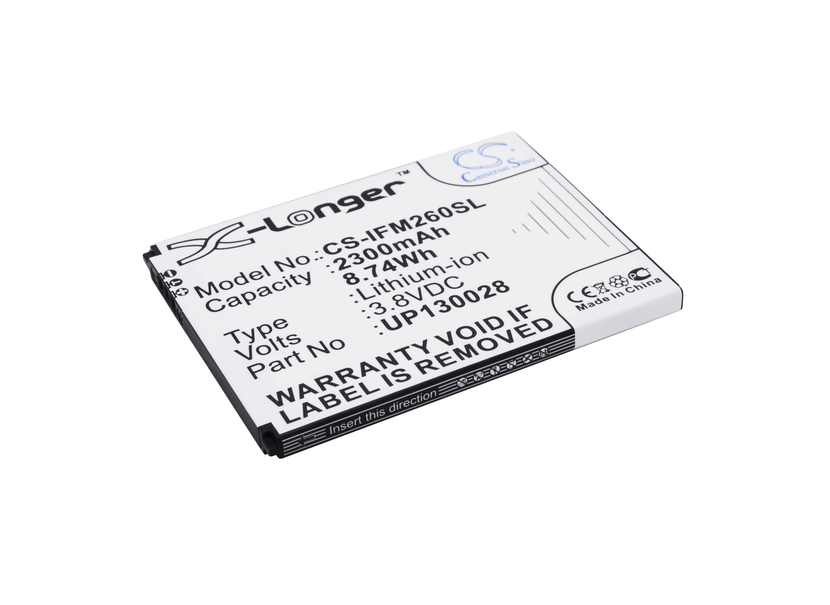 Batteri til SmartPhone, mobil til Infocus M210, M310, IN310 osv.