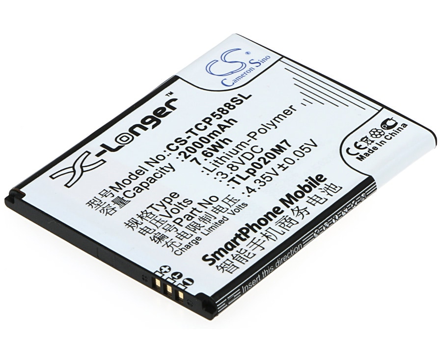 Batteri til SmartPhone, Mobil til TCL TCL P588, P588L