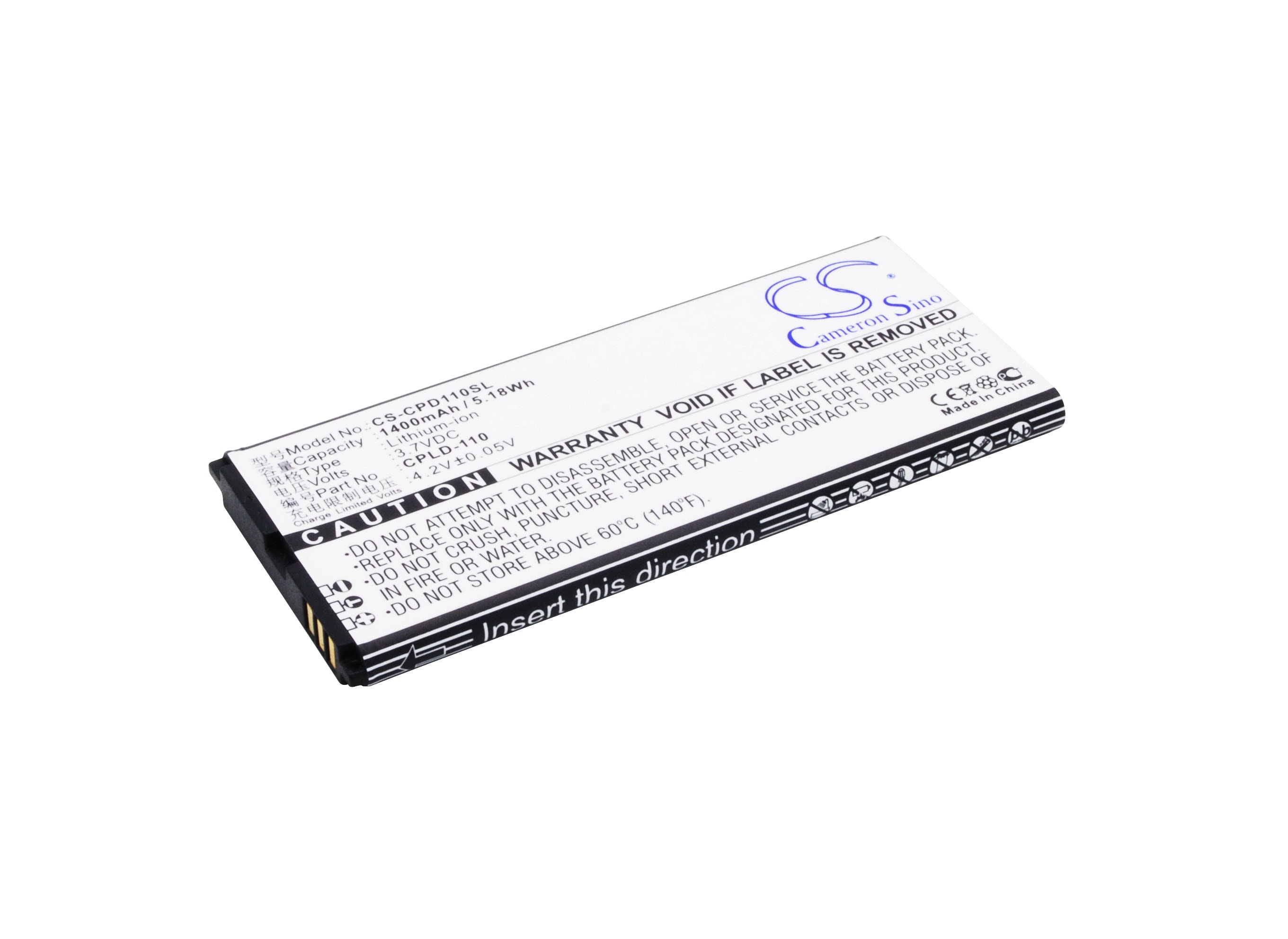 Batteri til SmartPhone, mobil til Coolpad 8076D, 5217, 8076 osv.