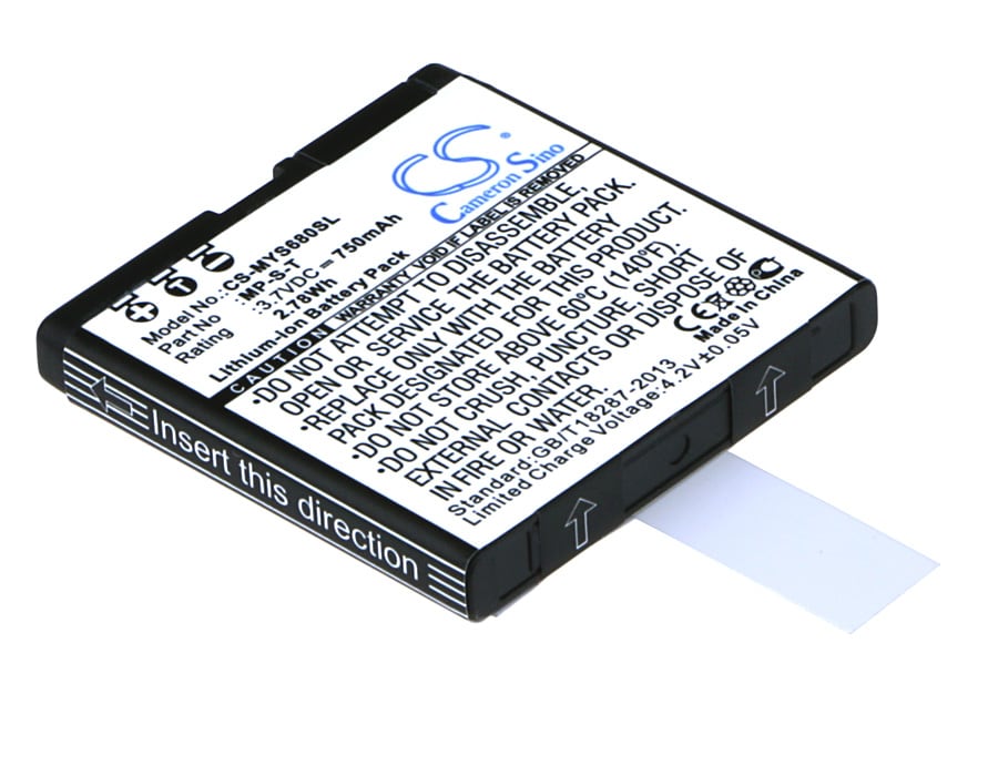 Batteri til SmartPhone, mobil til myPhone 6680 Share, 6600, 6600 Free osv.