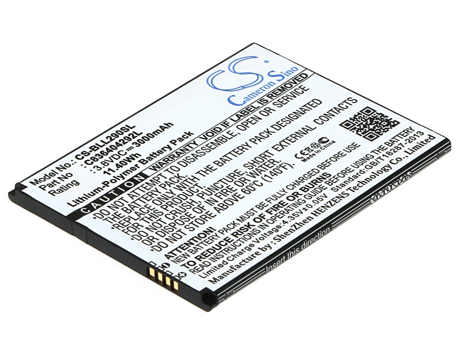 Batteri til SmartPhone, Mobil til BLU Life 8 XL, L290U