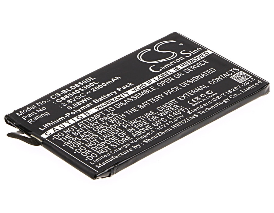 Batteri til SmartPhone, mobil til BLU Studio XL, Studio XL 6.0 HD, D850Q osv.