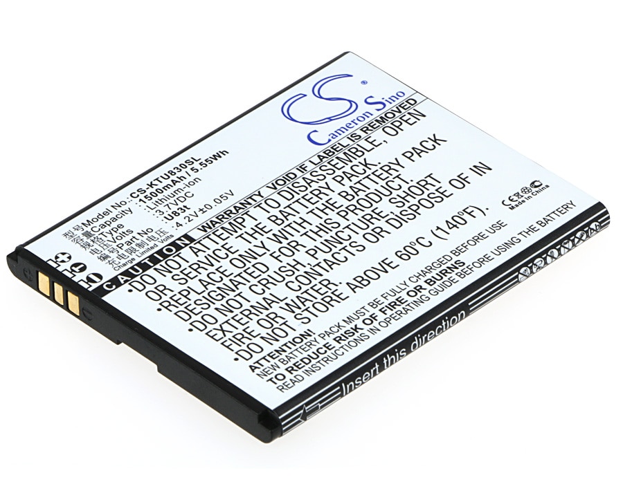 Batteri til SmartPhone, Mobil til K-Touch U83t