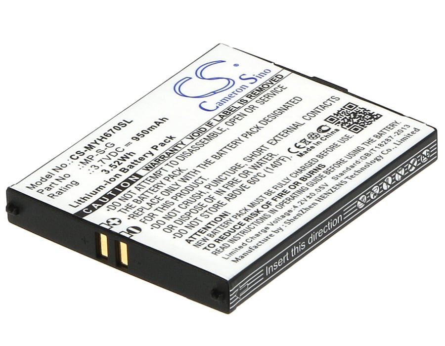 Batteri til SmartPhone, Mobil til Myphone 6670 City