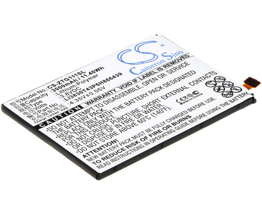 Batteri til SmartPhone, Mobil til ZTE G111, Warp Elite, N9518