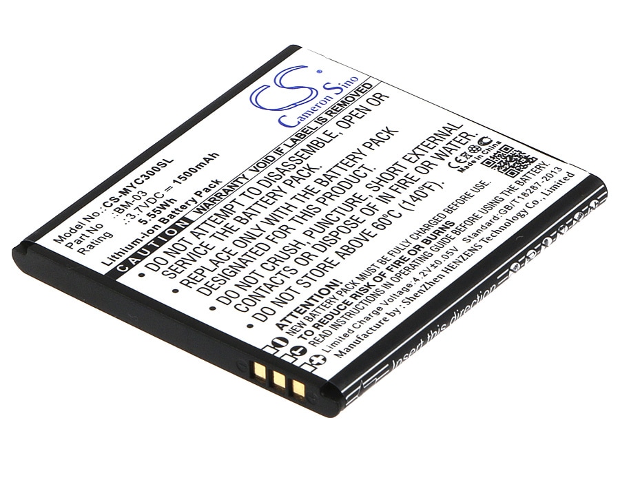 Batteri til SmartPhone, mobil til Myphone C-Smart, Funky