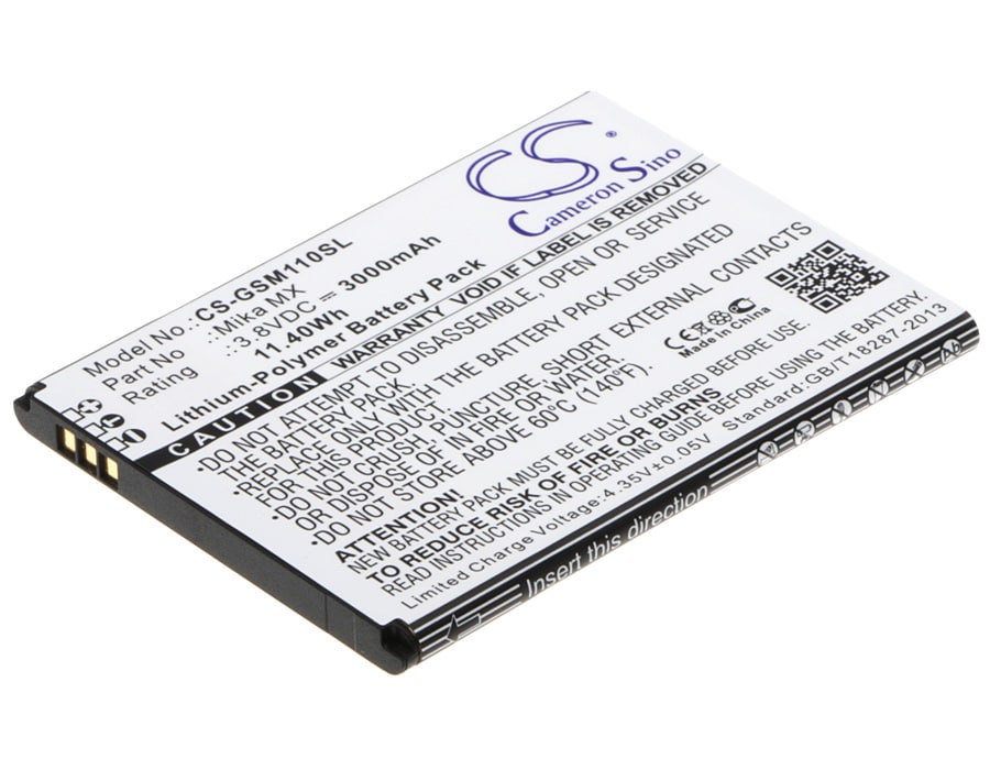Batteri til SmartPhone, Mobil til GSmart Mika MX, Mika MX Dual SIM LTE