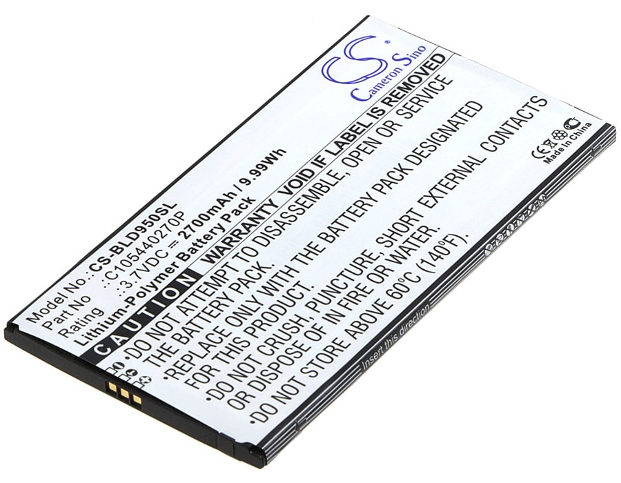 Batteri til SmartPhone, Mobil til BLU Dash X Plus, D950, D950U osv.