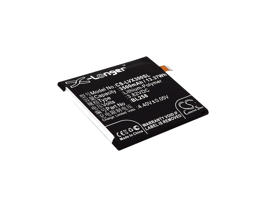 Batteri til SmartPhone, Mobil til Lenovo Vibe X3, X3c70, Lemon X3 og andre.