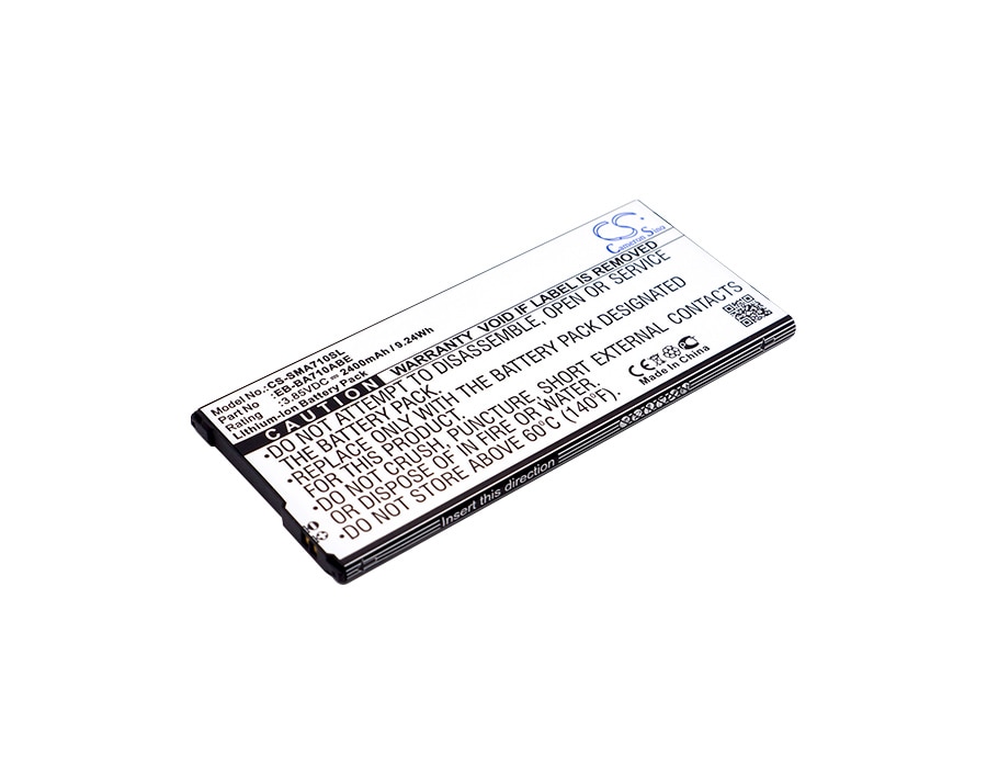 Batteri til SmartPhone, Mobil til Samsung Galaxy A7 2016 Duos, SM-A710, SM-A710M/DS og andre.